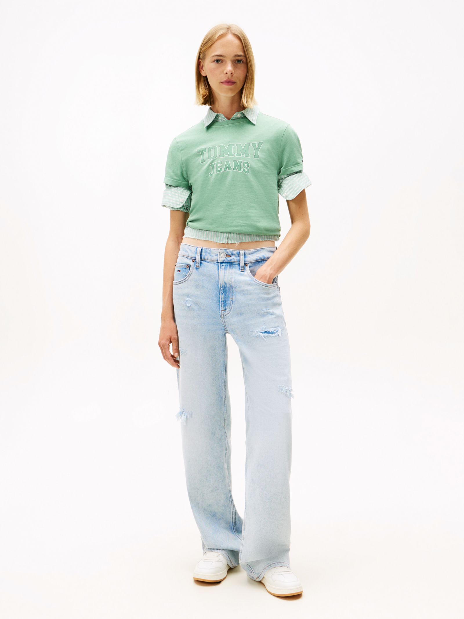 Tommy Jeans Mia Coolmax medium rise relaxed jeans