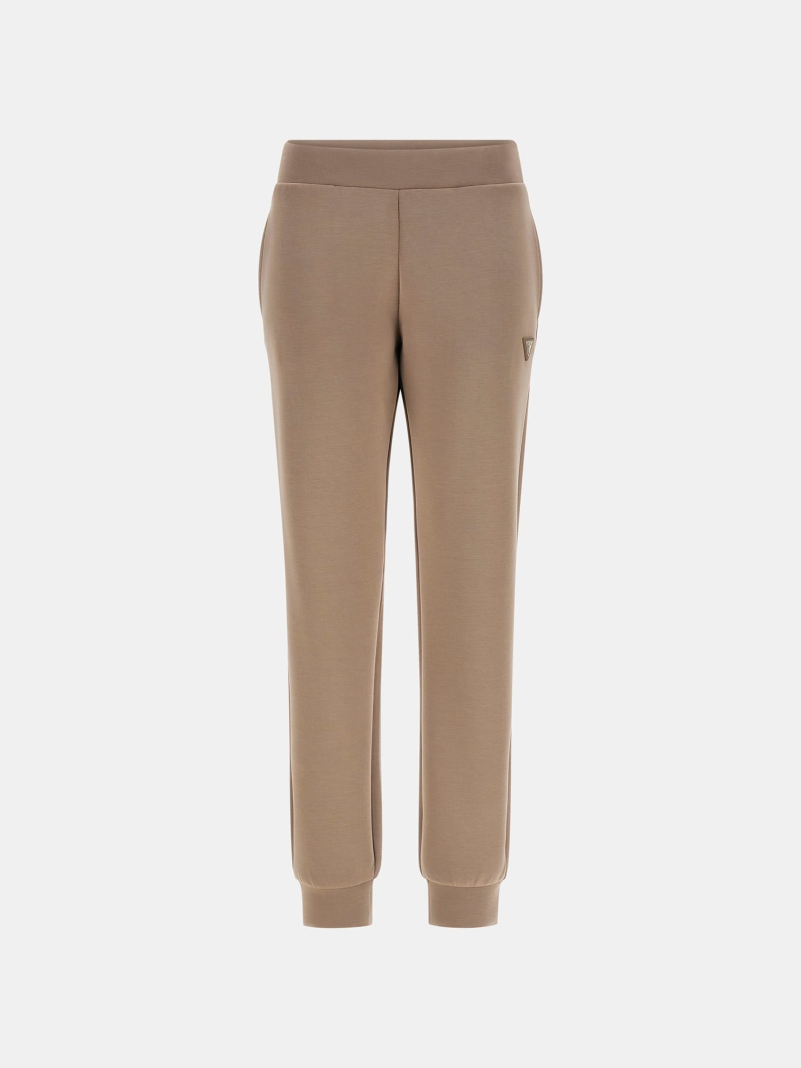 Guess Joggingbroek Met Logo Band in beige