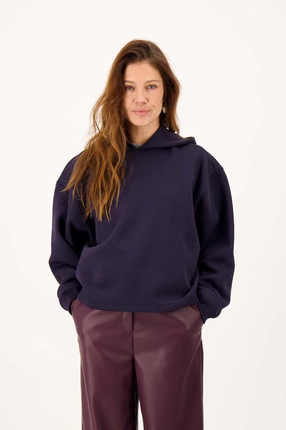 Zusss Hoodie Navy dames
