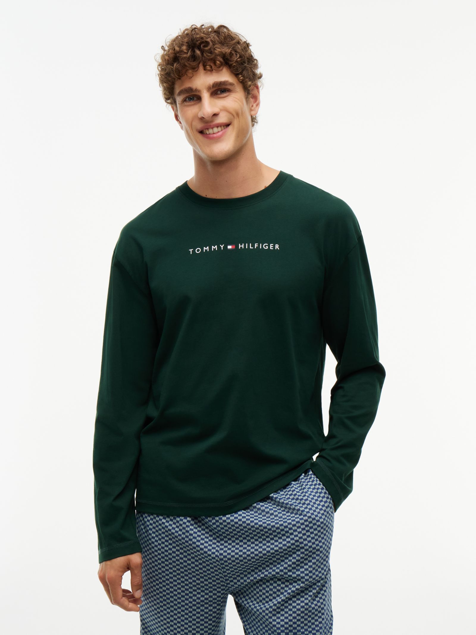 Tommy Hilfiger TH Original Lounge T-shirt met lange mouwen