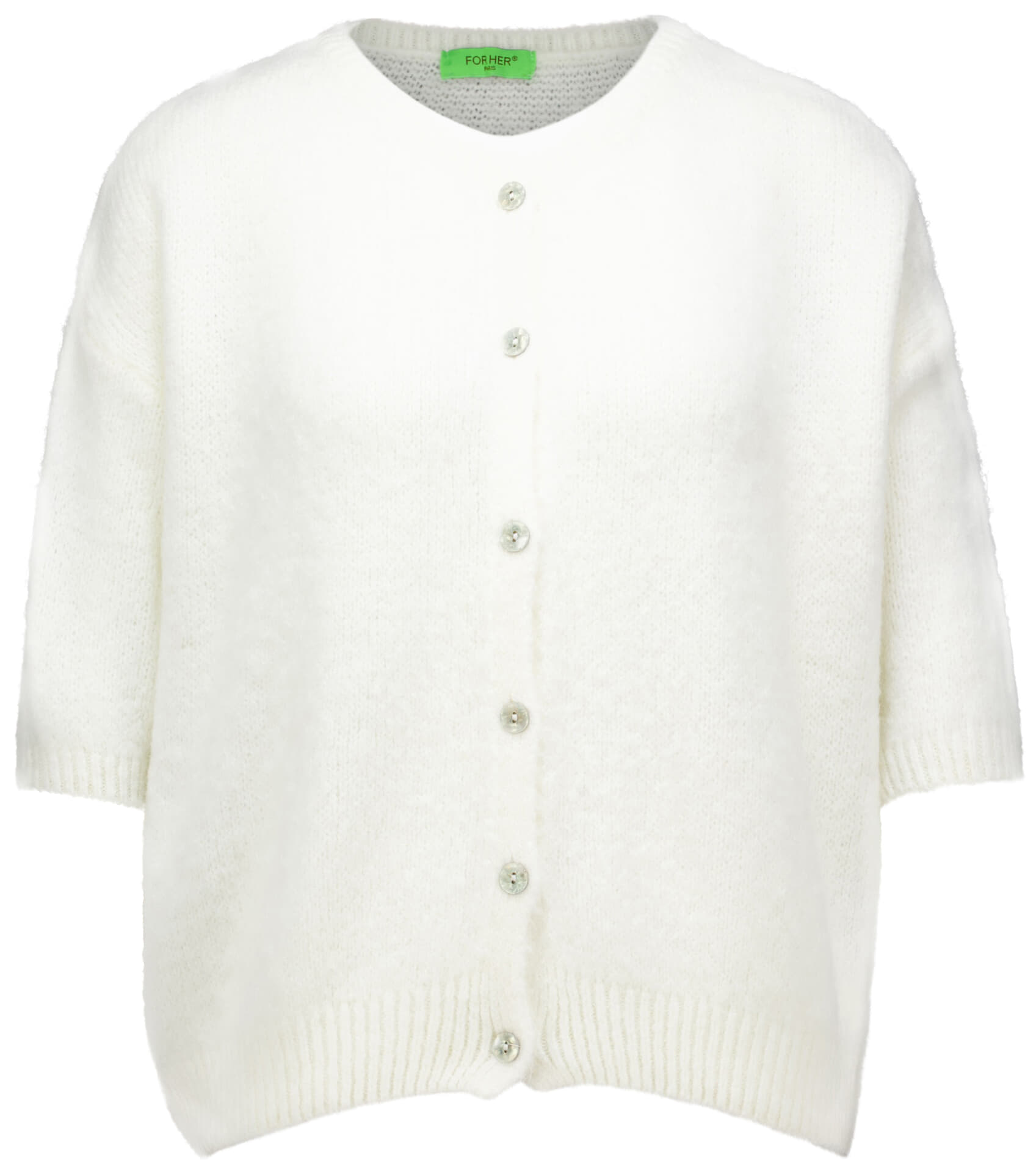 Bomont Vest Femme Chic Off White dames