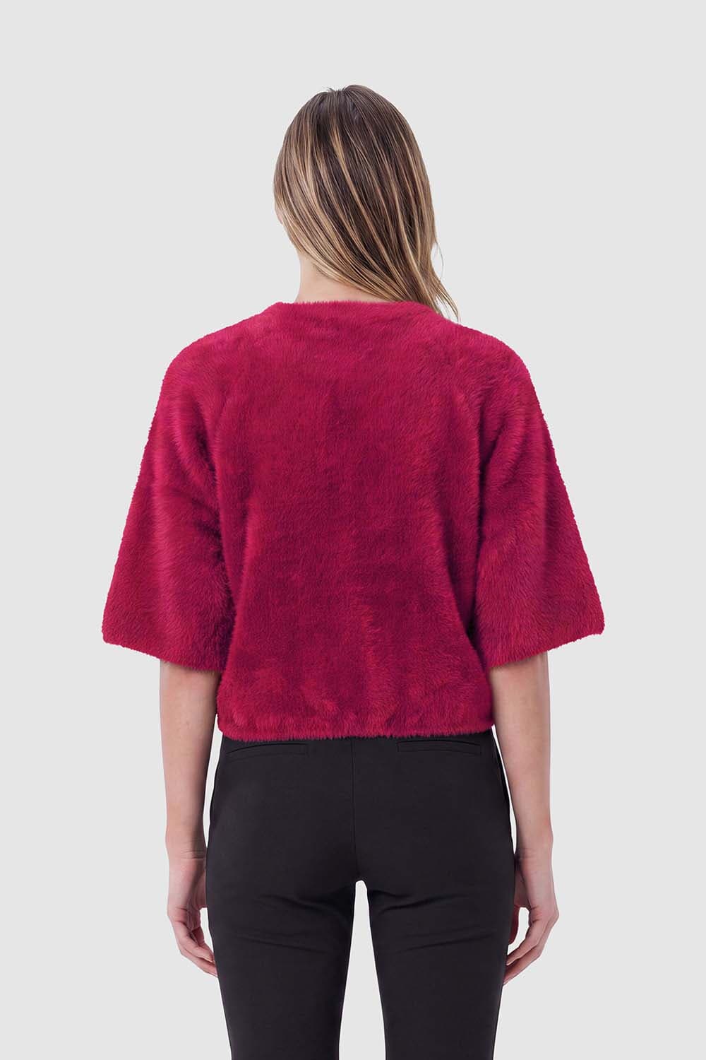 In Shape Pullover Ilza Bordeaux Rood dames