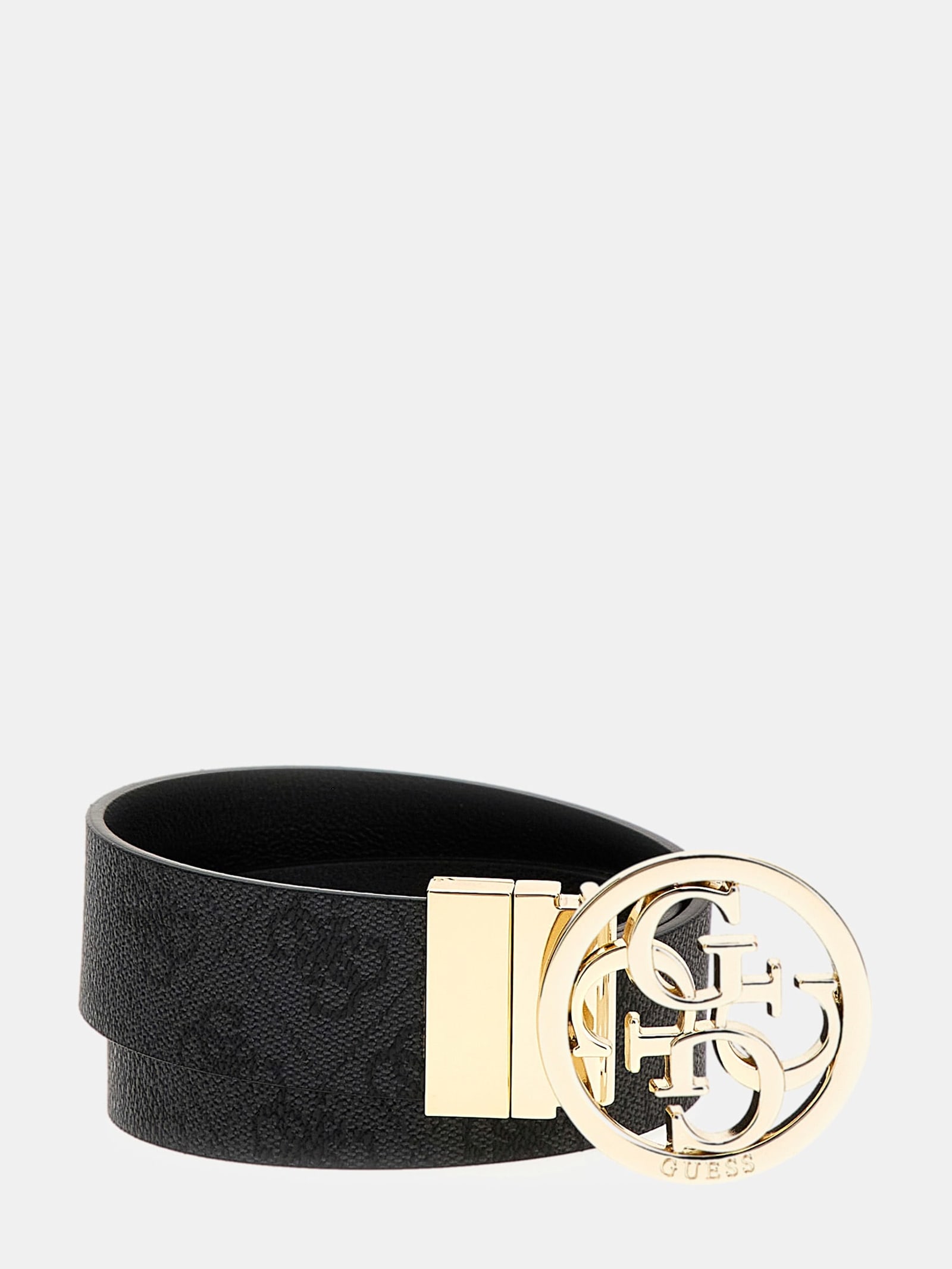 Guess Ceintuur Nolana 4G-Logo in zwart