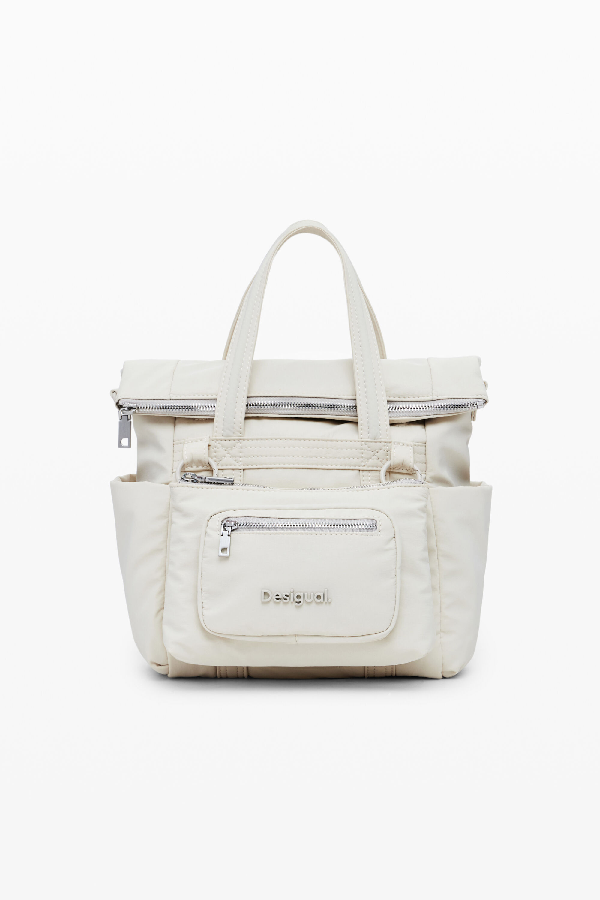 Desigual Nylon handtas in wit