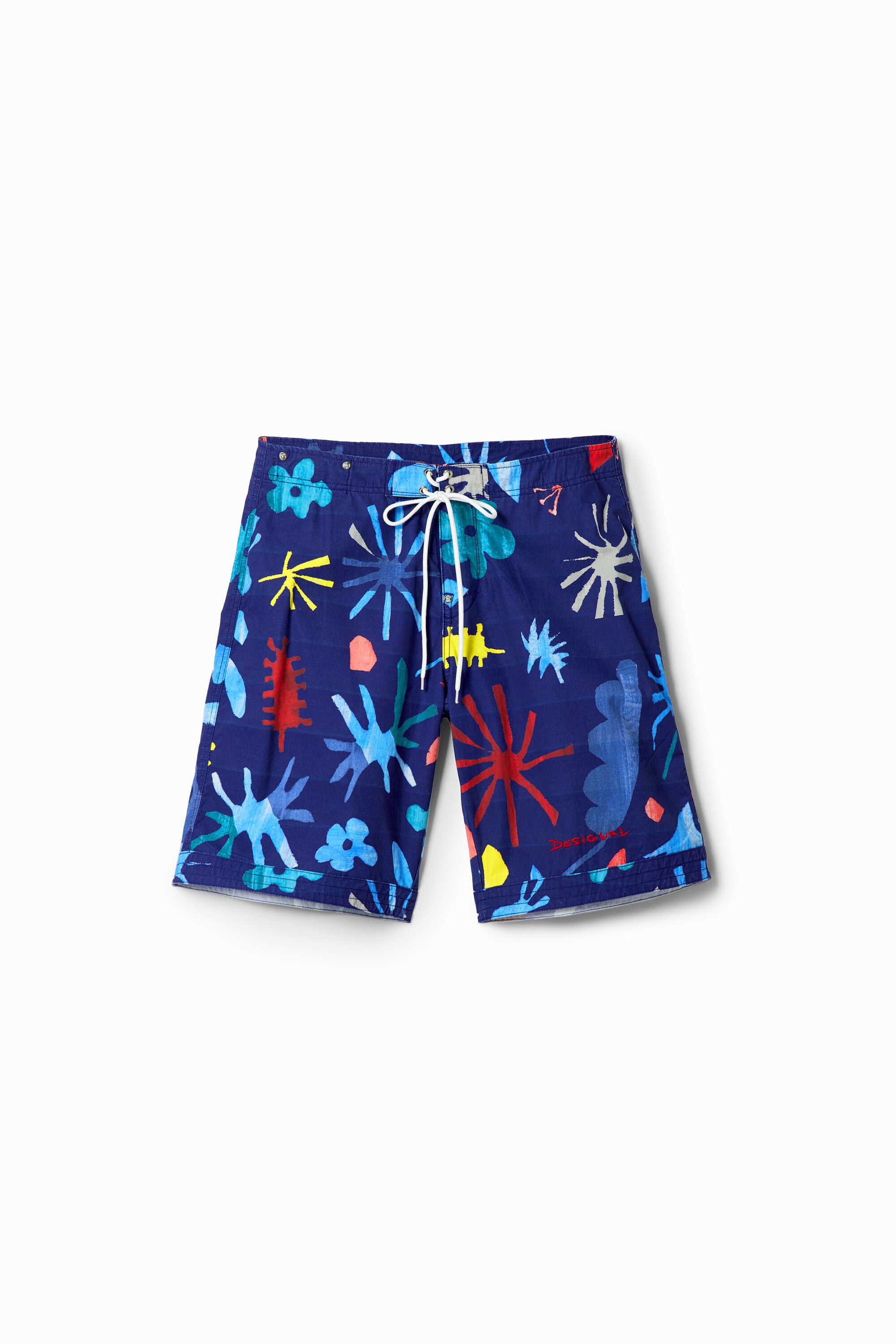Desigual Zwempak met tropische bladeren