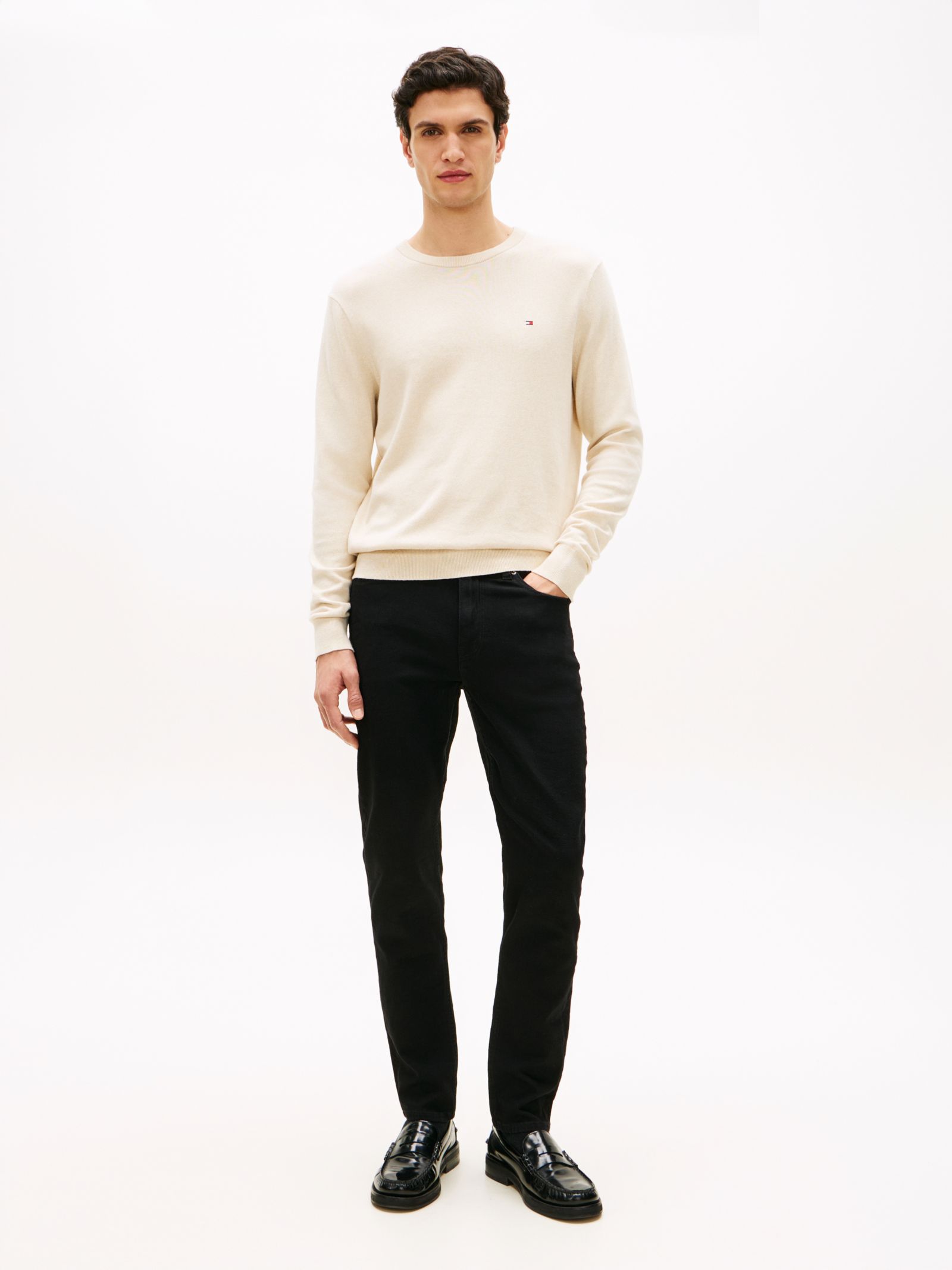 Tommy Hilfiger Bleecker zwarte slim jeans
