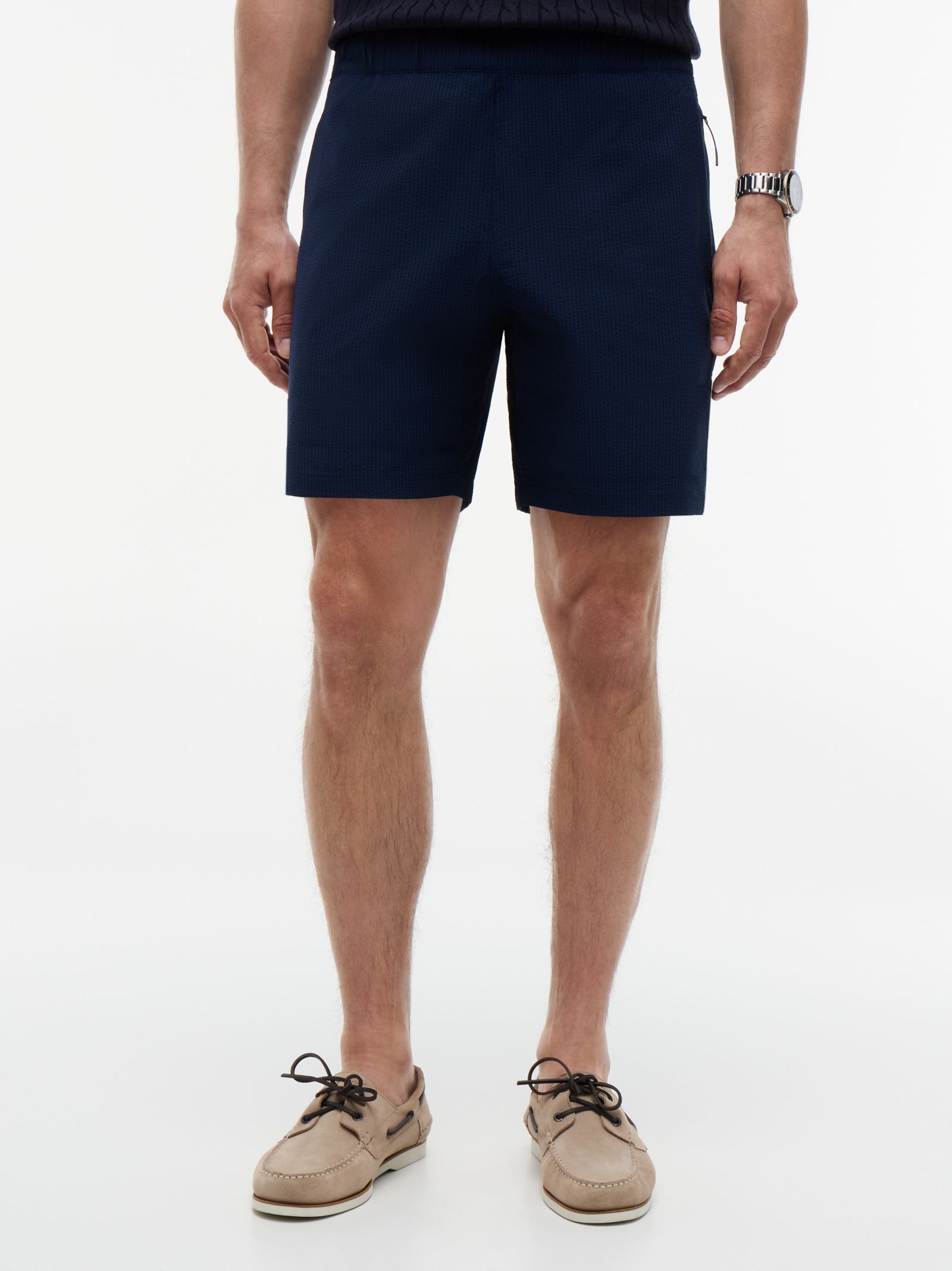 Tommy Hilfiger Dover regular straight performance short van seersucker