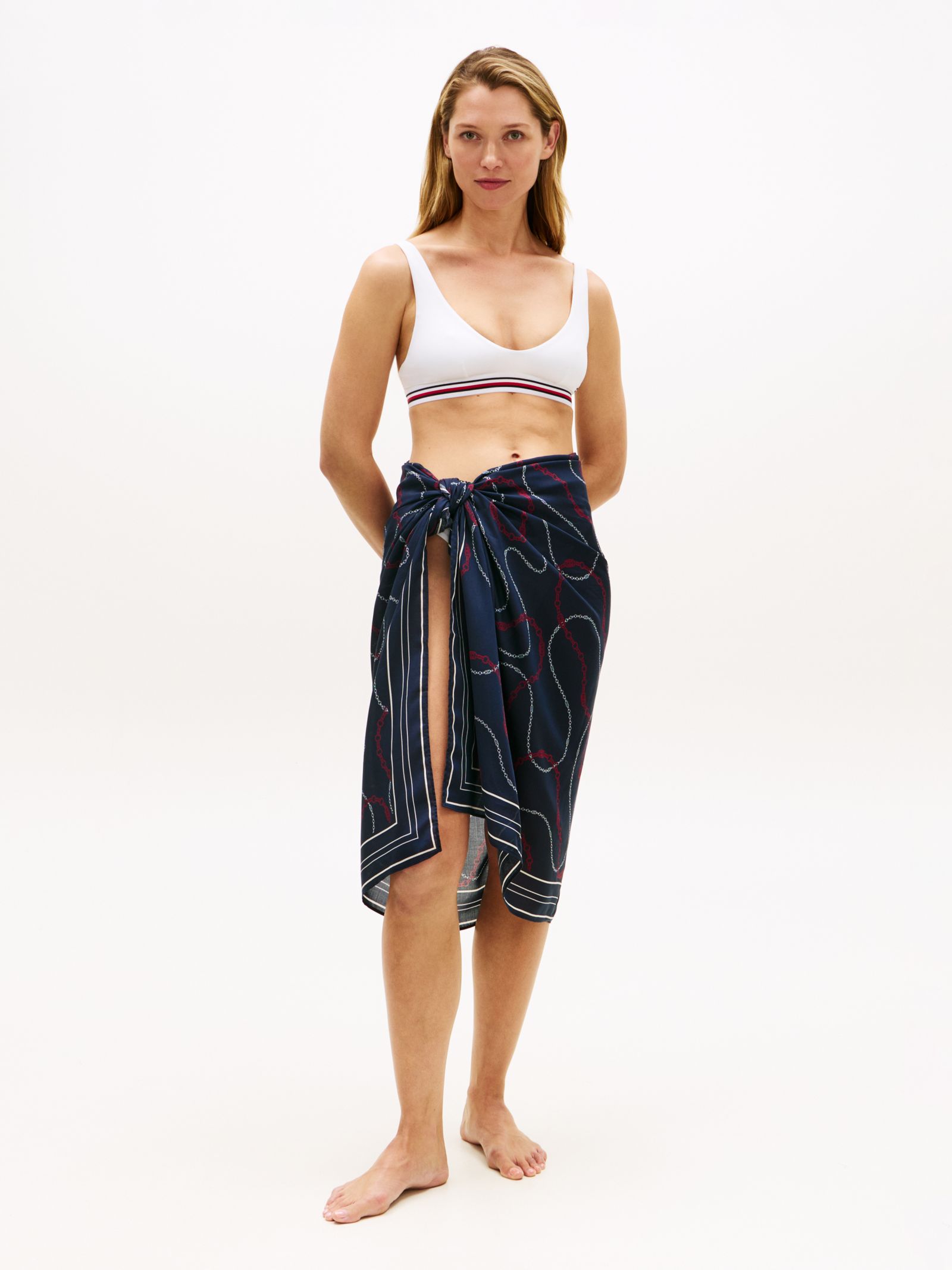 Tommy Hilfiger Pareo met Signature Logo