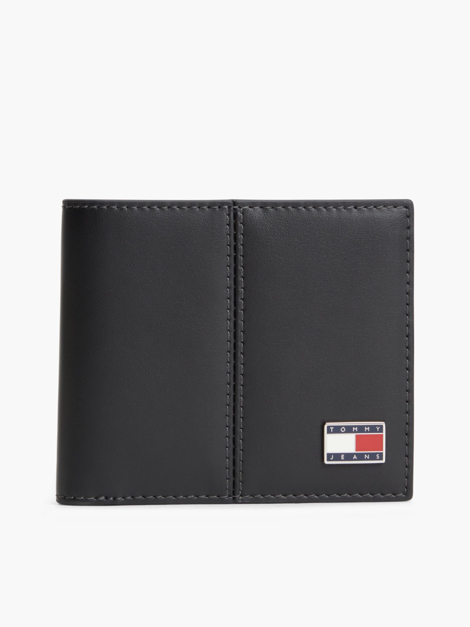 Tommy Jeans leren bifold creditcardportemonnee
