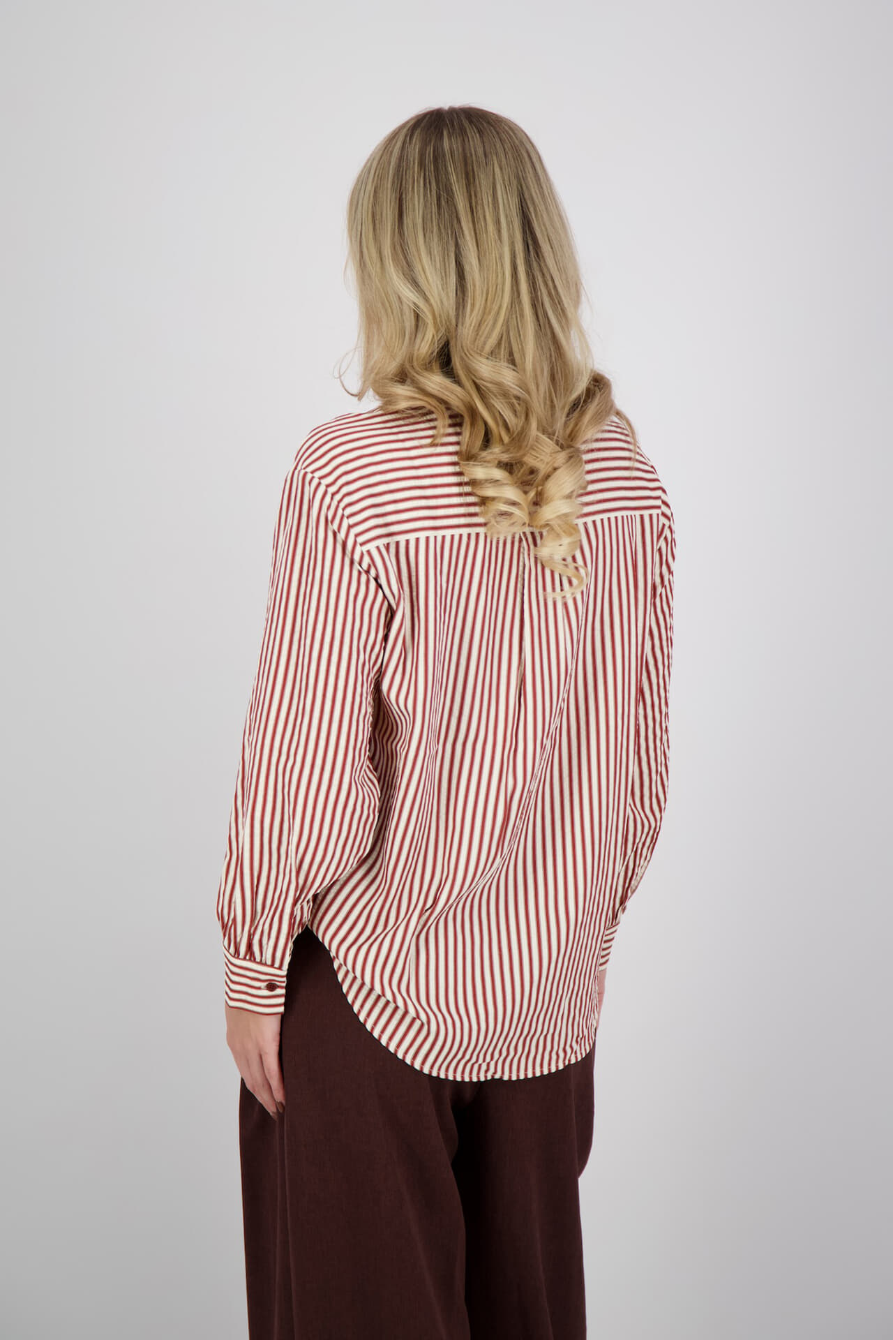 Vive La Femme Blouse Esther Bordeaux Rood dames