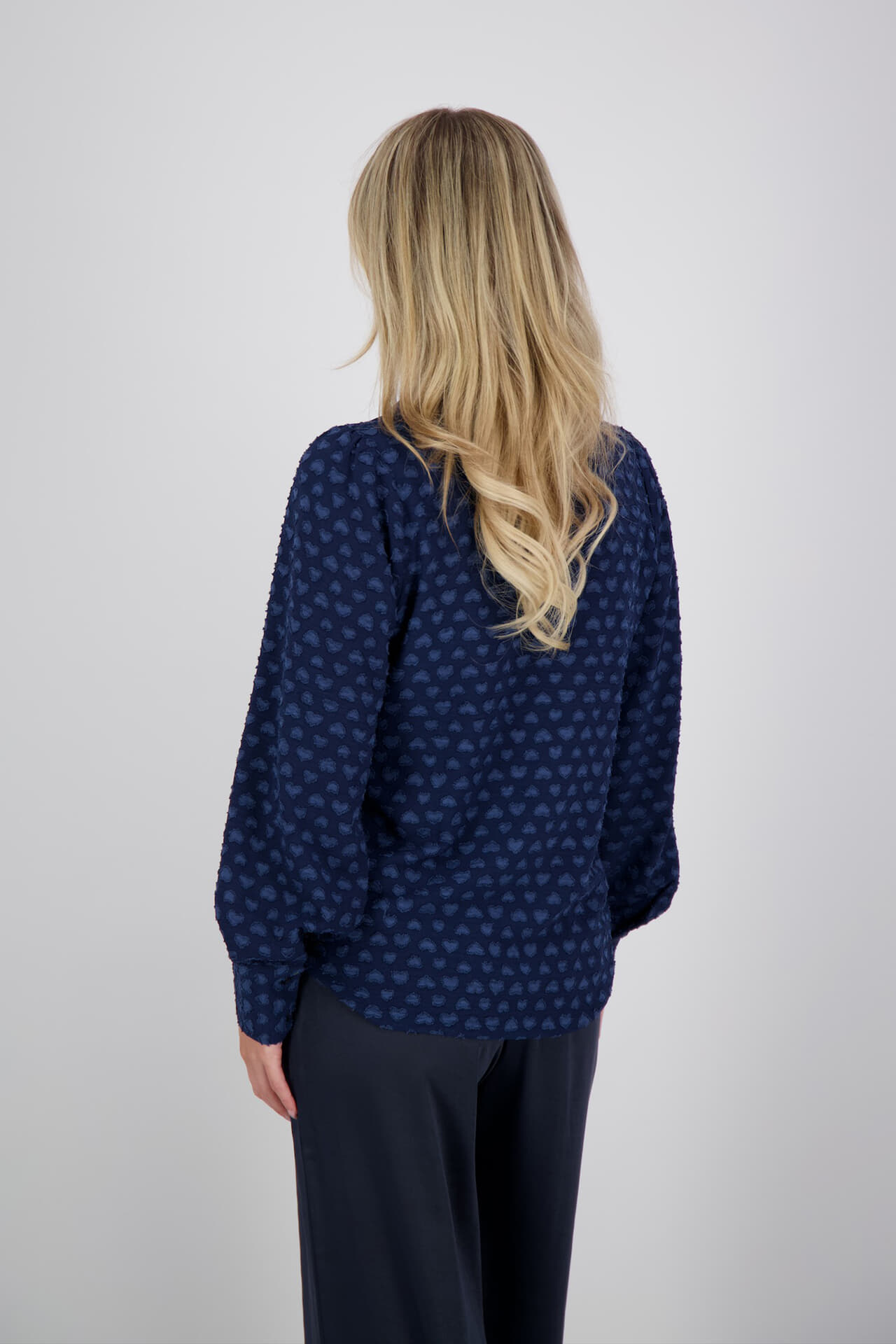 Vive La Femme Blouse Ella Blauw dames