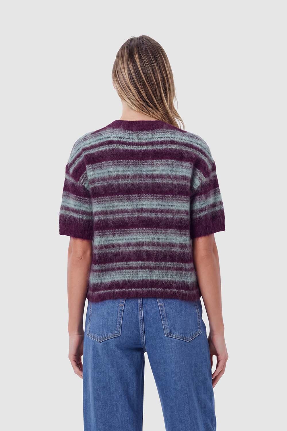 MSCH Copenhagen Pullover Lycie Bordeaux Rood dames
