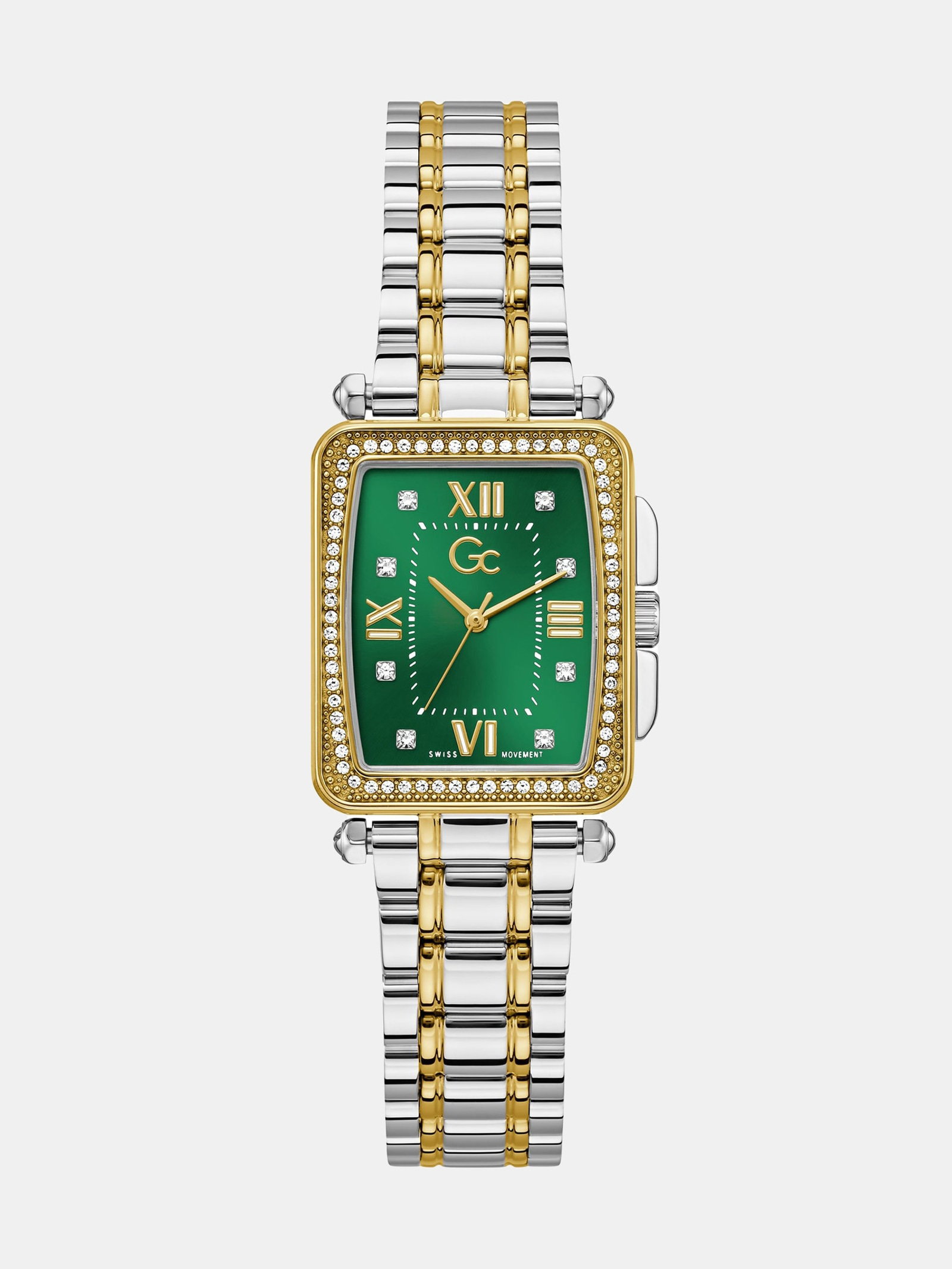 Guess Gc Analoog Horloge Van Roestvrij Staal in goud