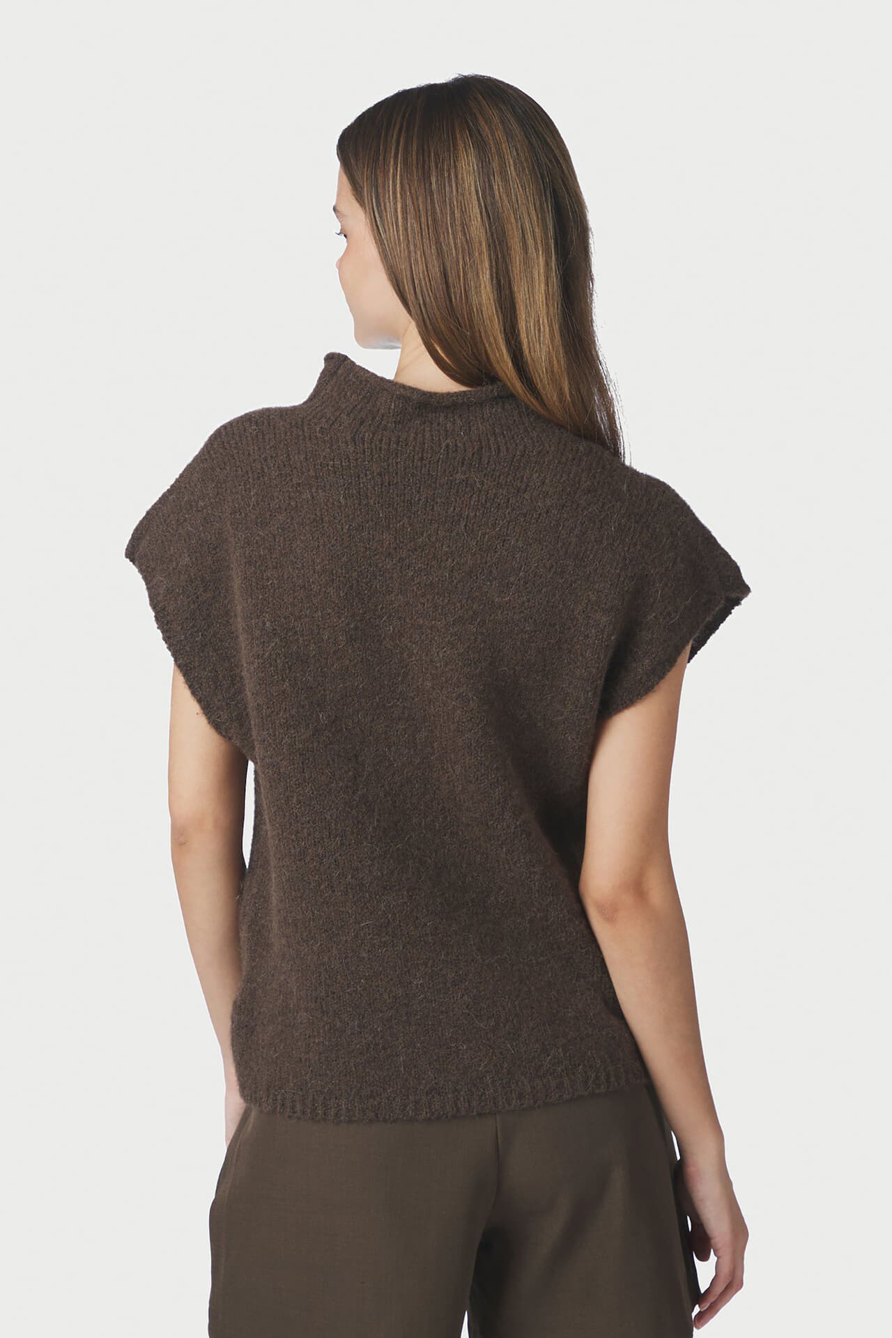 Neo Noir Gebreide Top Jona Bruin dames