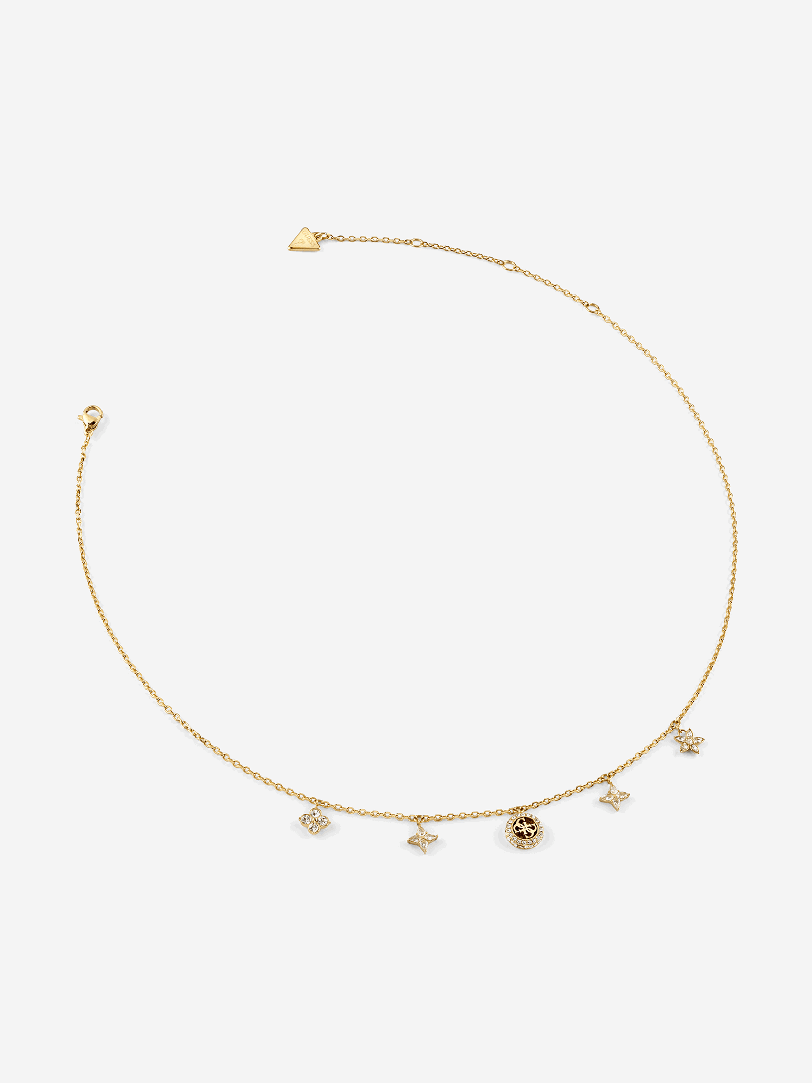 Guess Secret Garden Ketting in goud