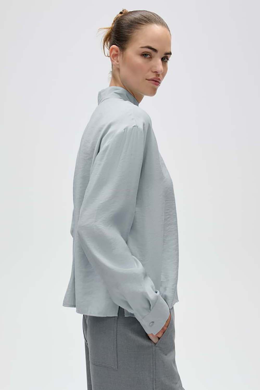 Opus Blouse Fasofta Aqua dames