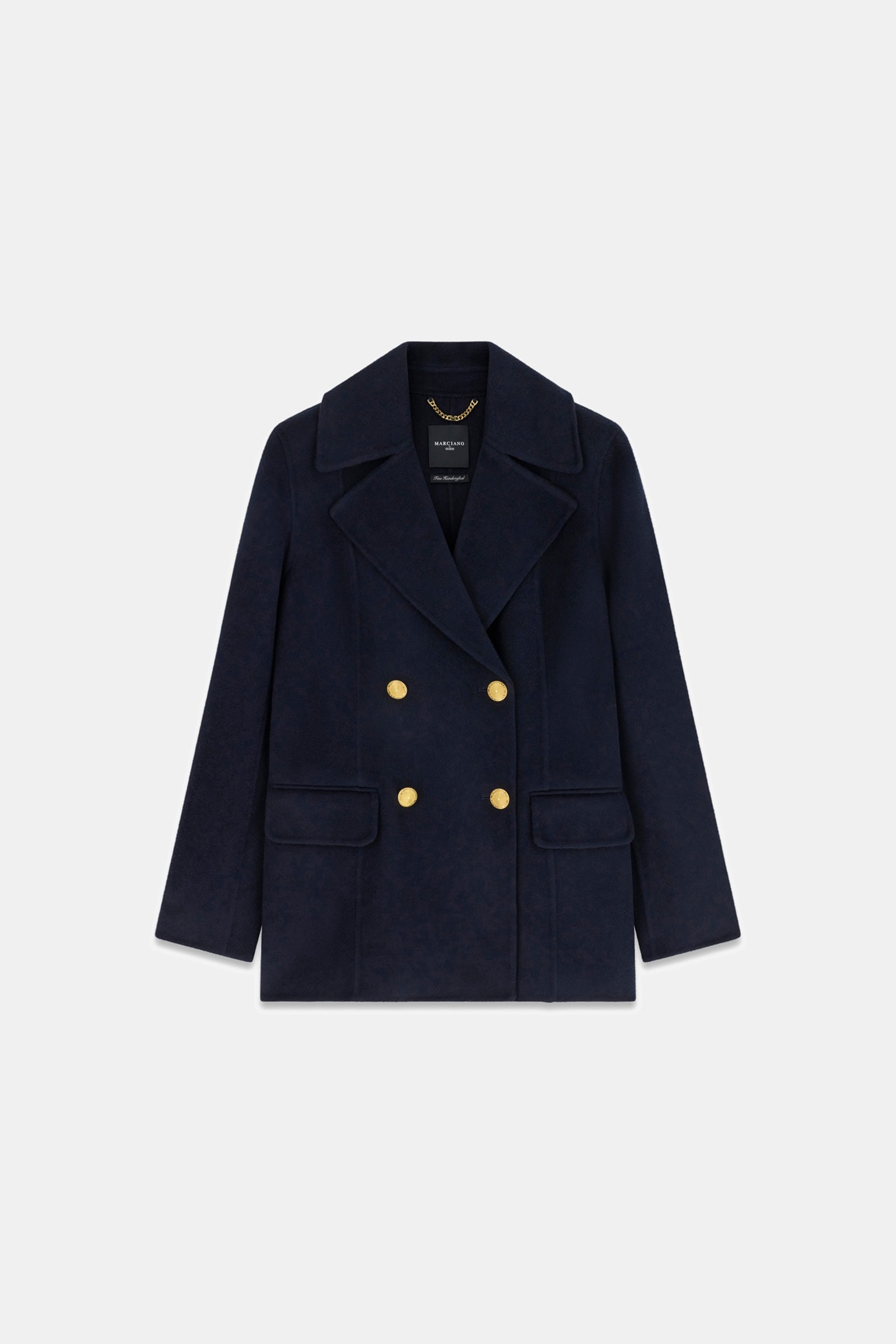Guess Marciano Double-Breasted Blazer in marine