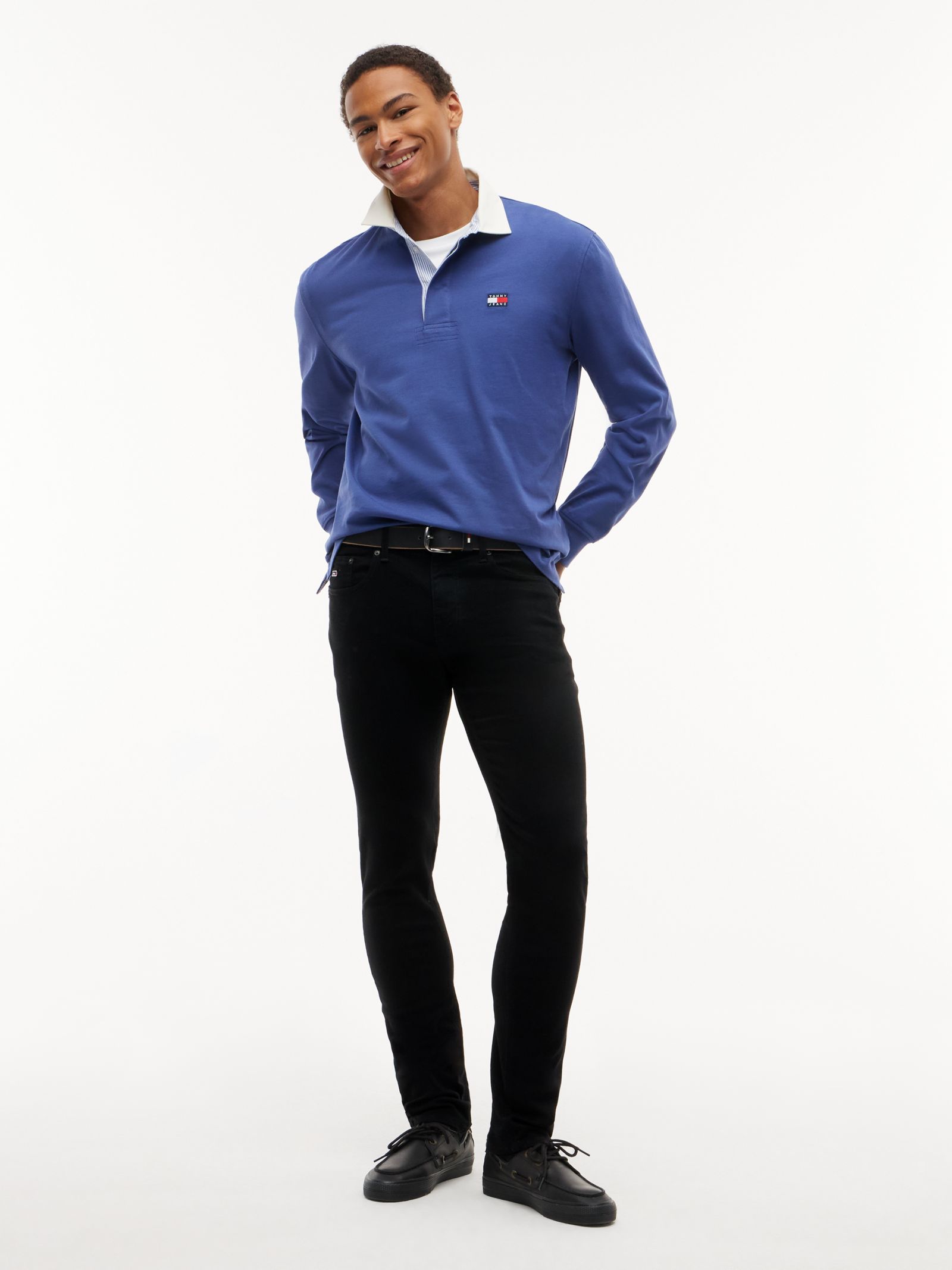Tommy Jeans Austin slim tapered jeans in zwart