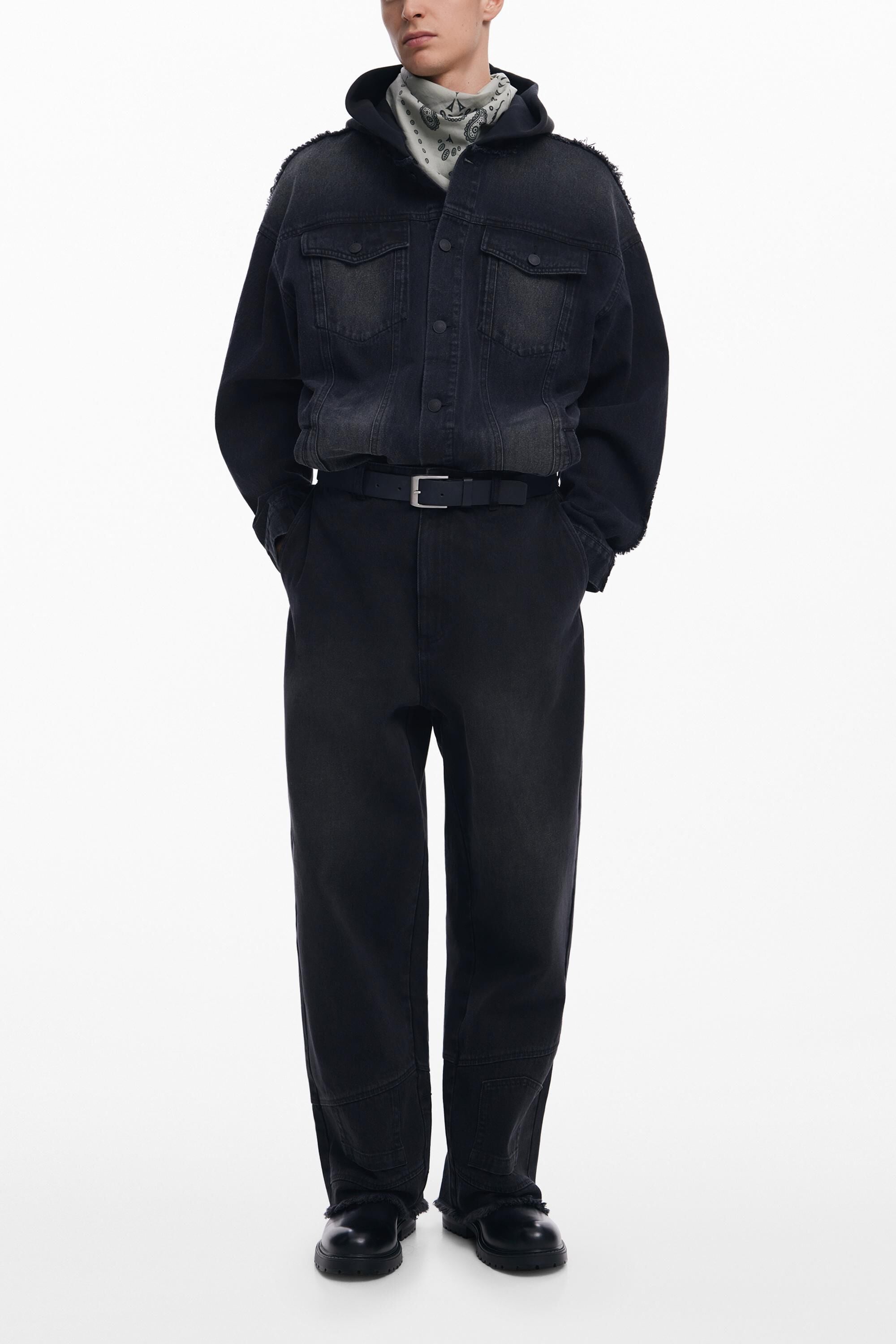 Desigual Gecombineerd denim jack