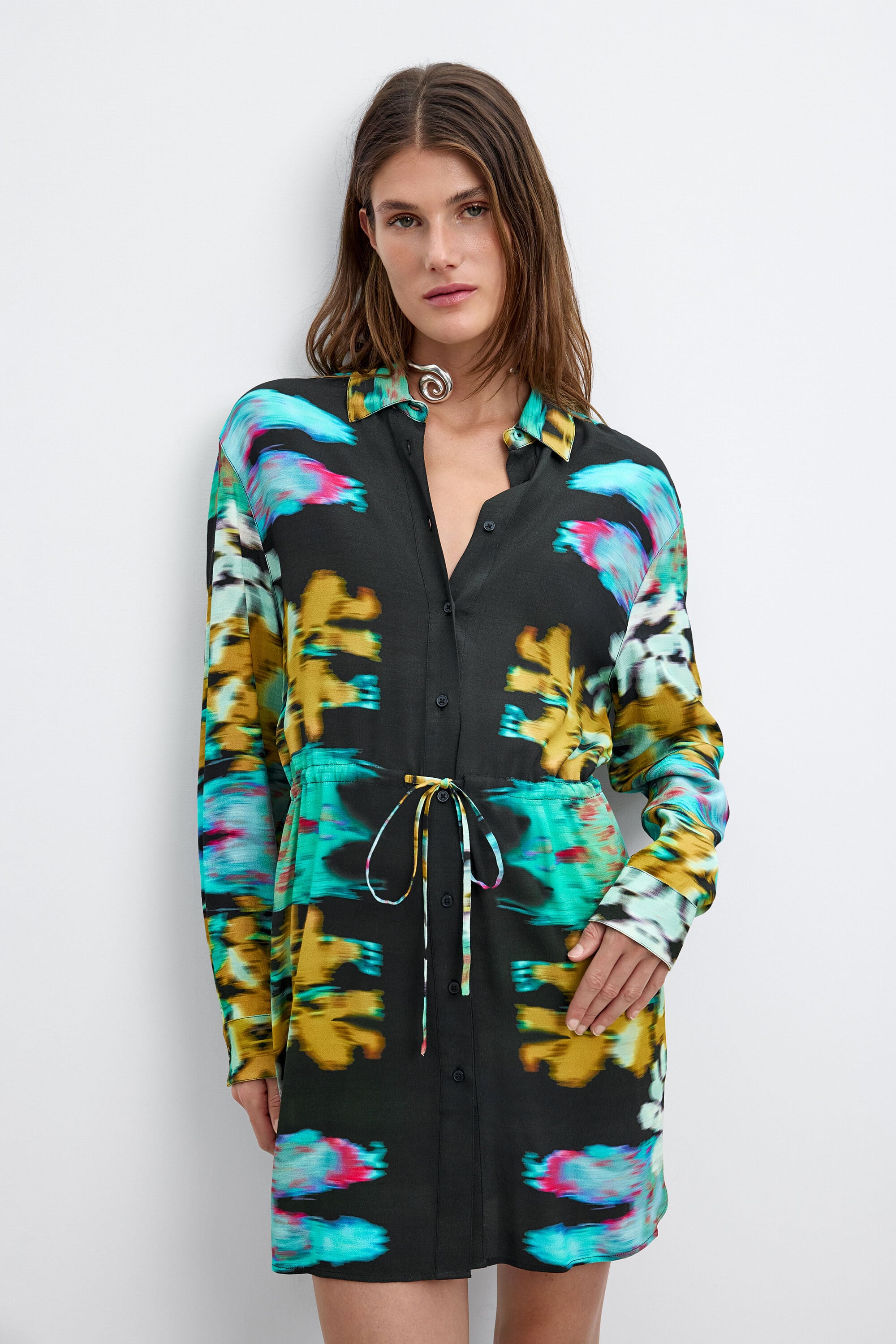 Desigual Lange Mouwen Jurk M C Lacroix
