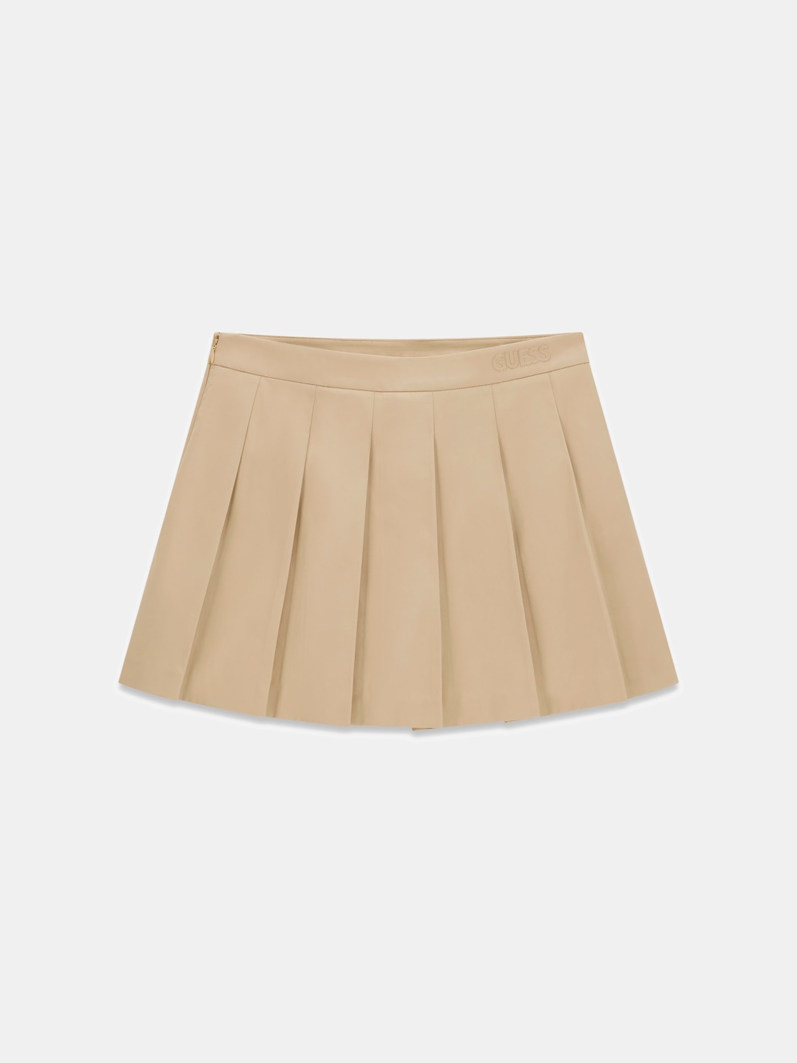 Guess Plissé Minirok in beige