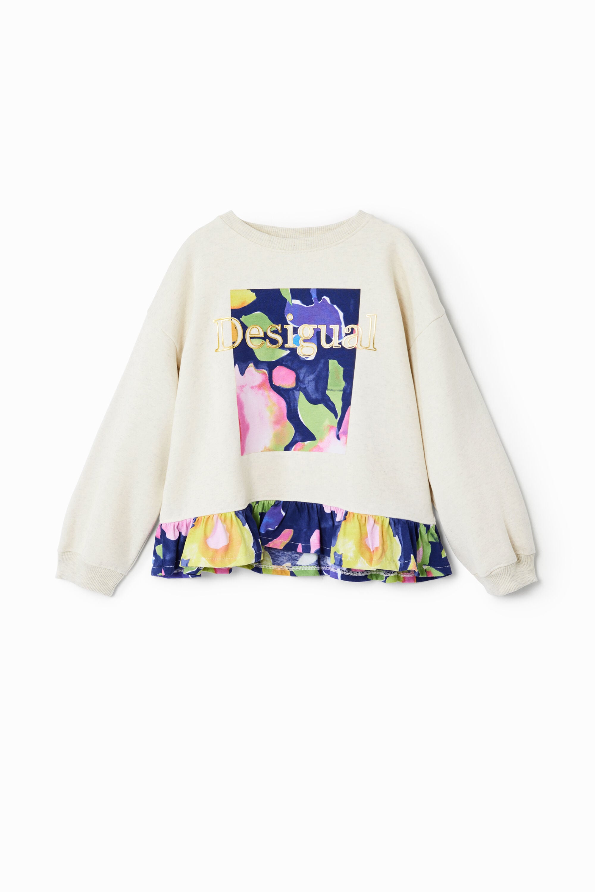 Desigual Bloemen sweatshirt