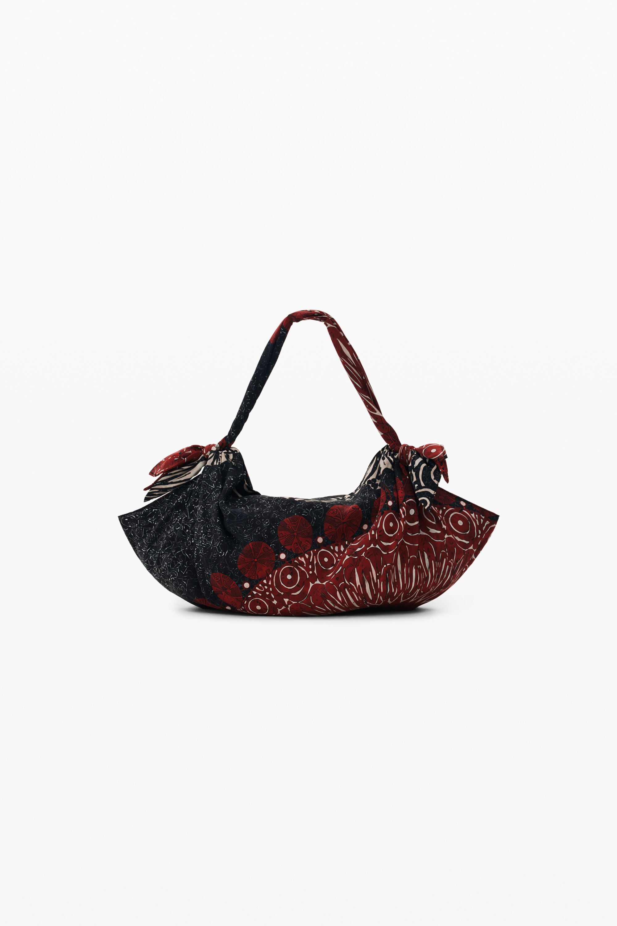 Desigual KLEINE GEBORDUURDE TAS in zwart