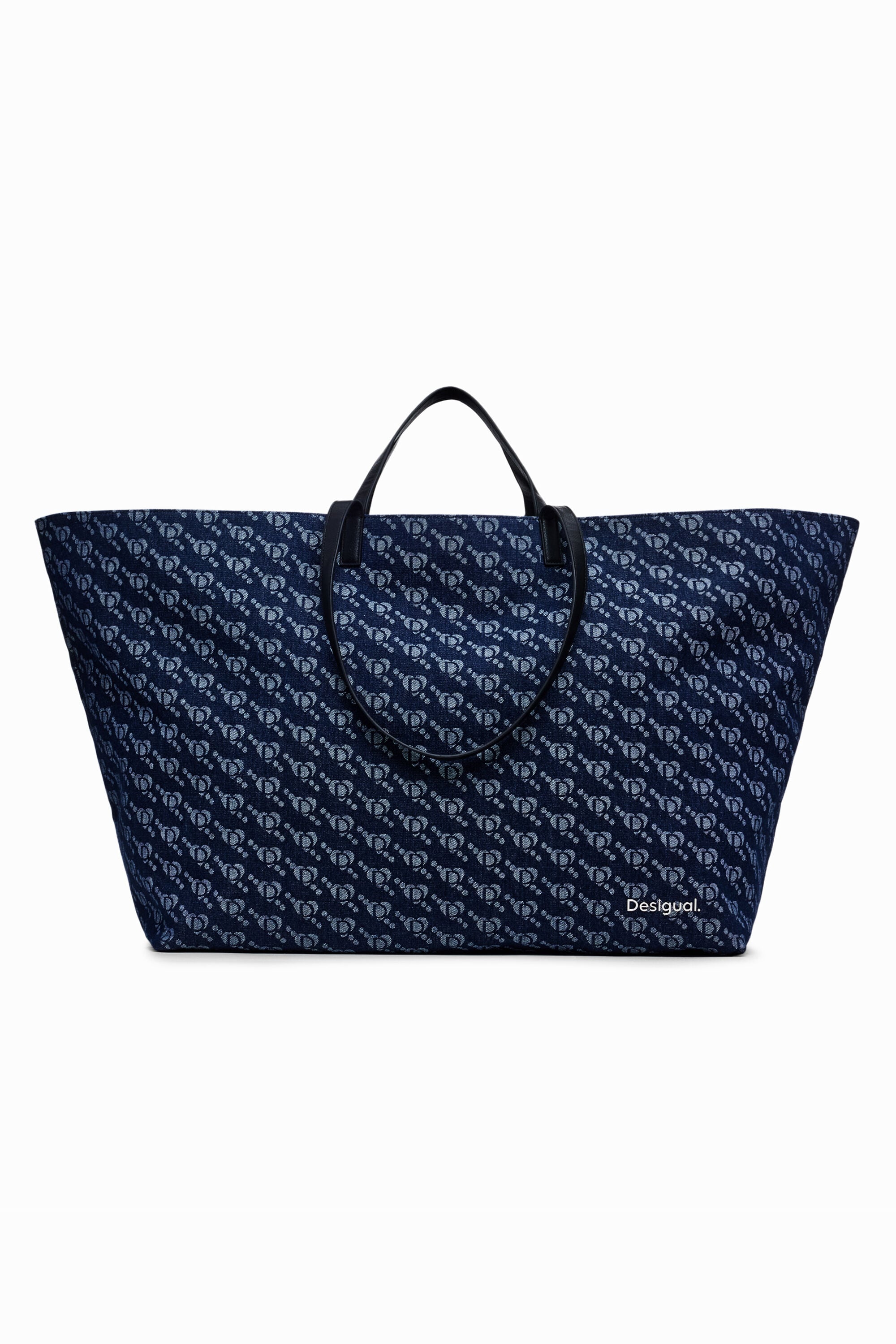 Desigual Shopper tas met Desigual-logo
