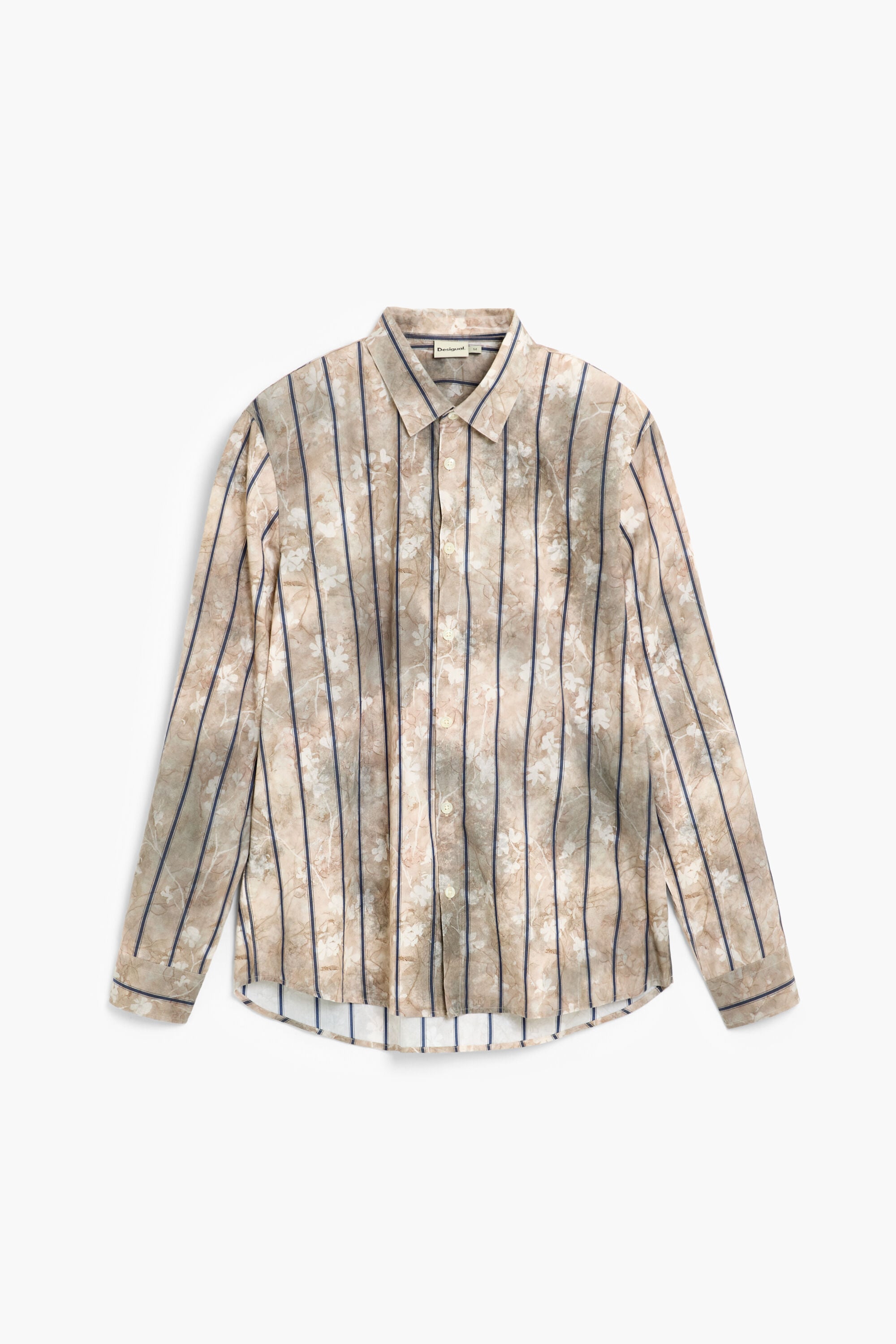 Desigual overhemd met lange mouwen met strepen