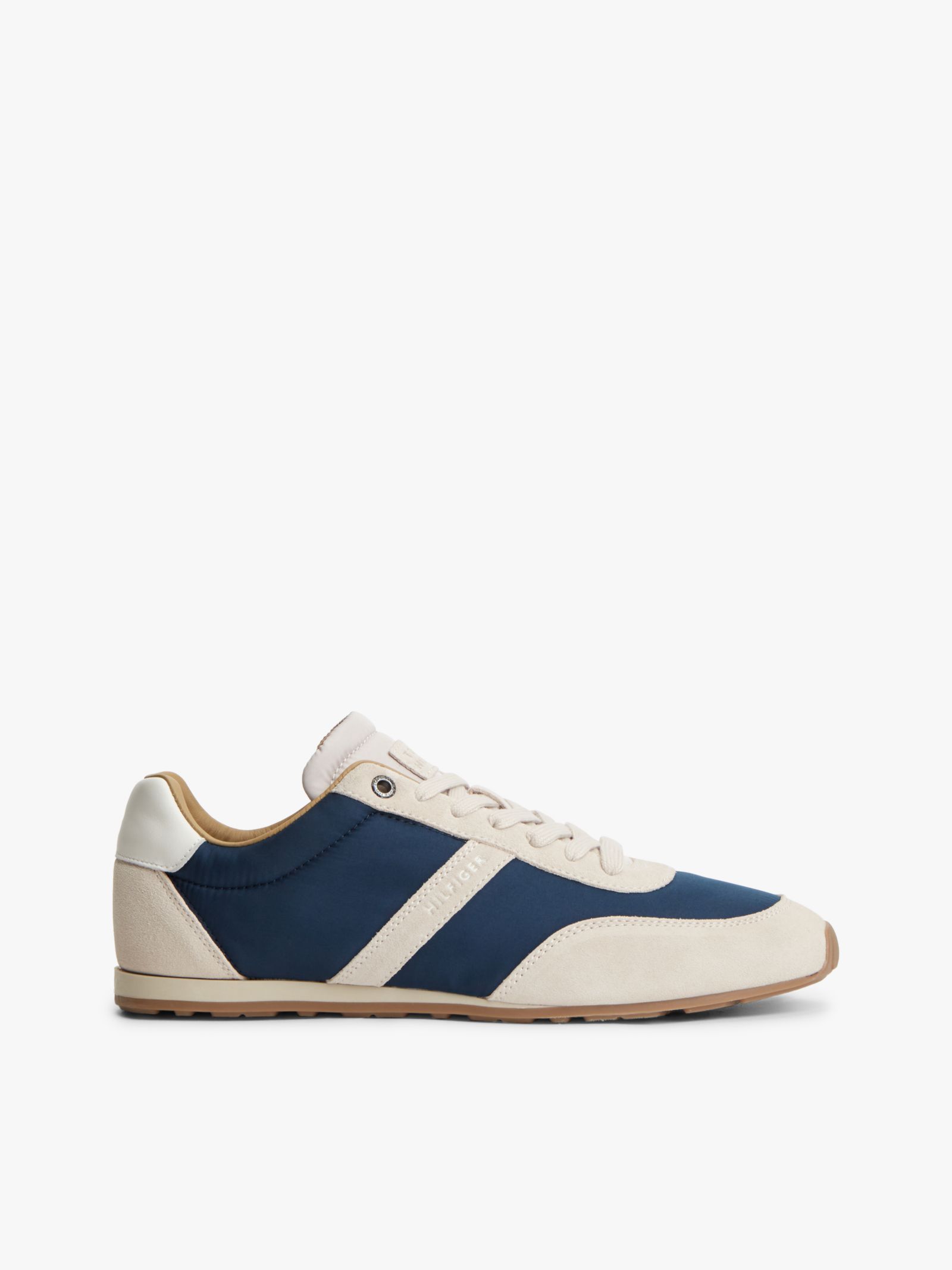 Tommy Hilfiger Lage textielen sneaker in blauw