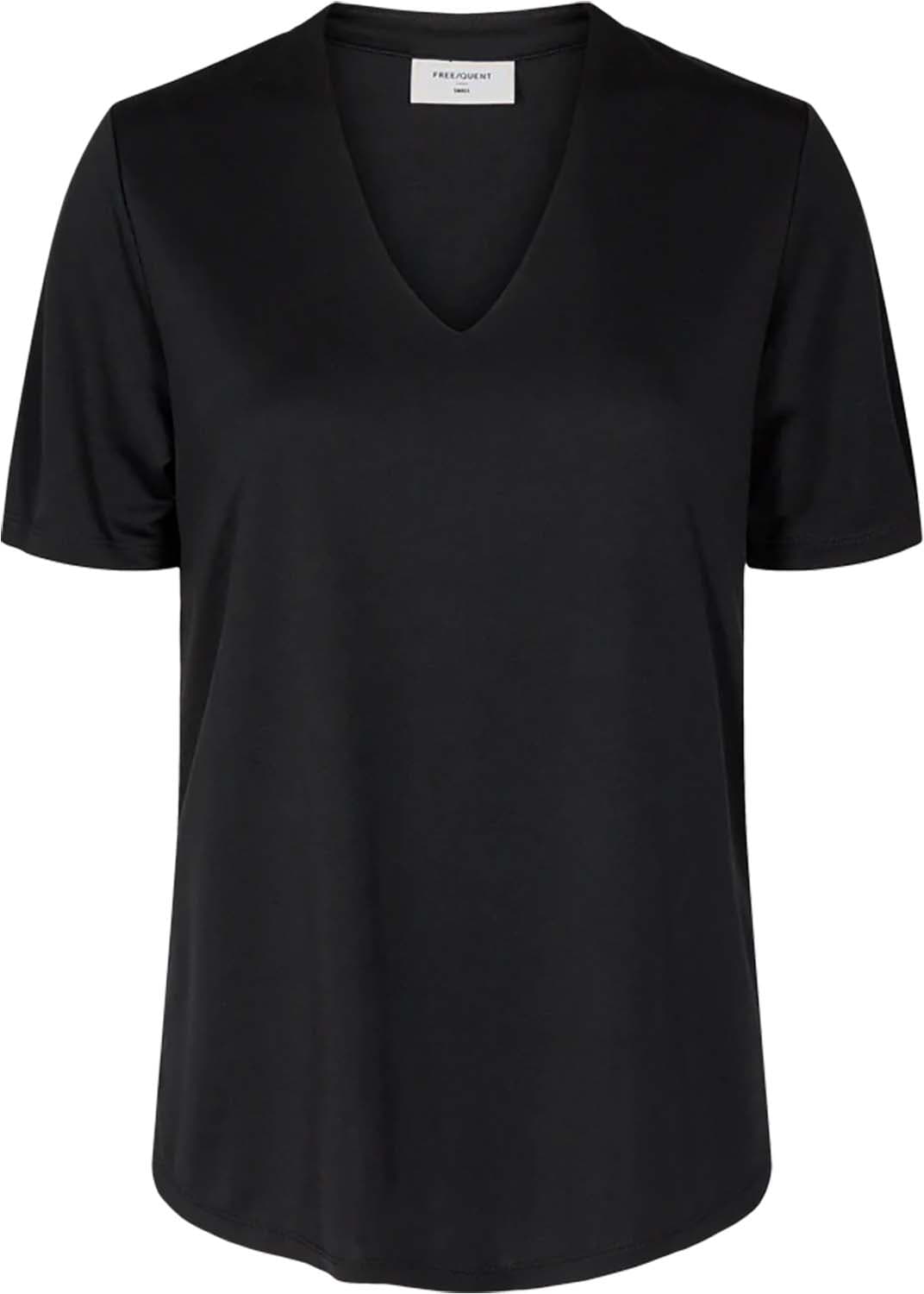 Freequent T-shirt Zwart dames
