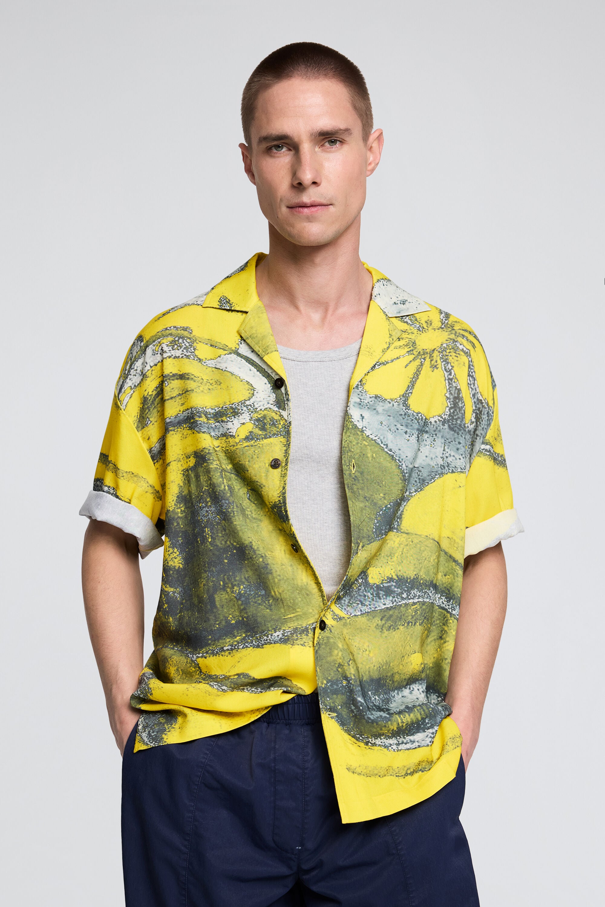 Desigual Geruit bedrukte blouse