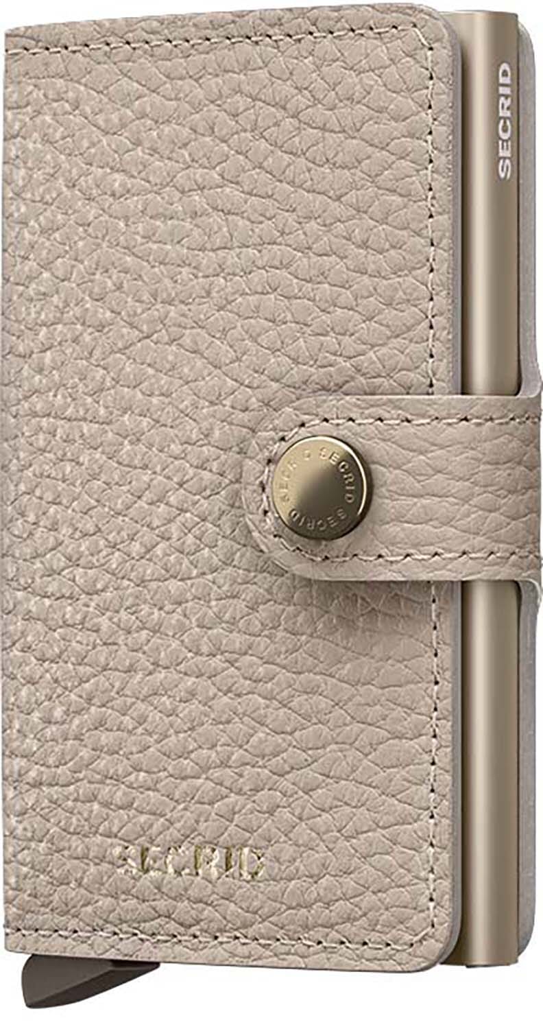 Secrid Miniwallet Pebble Latte Bruin dames