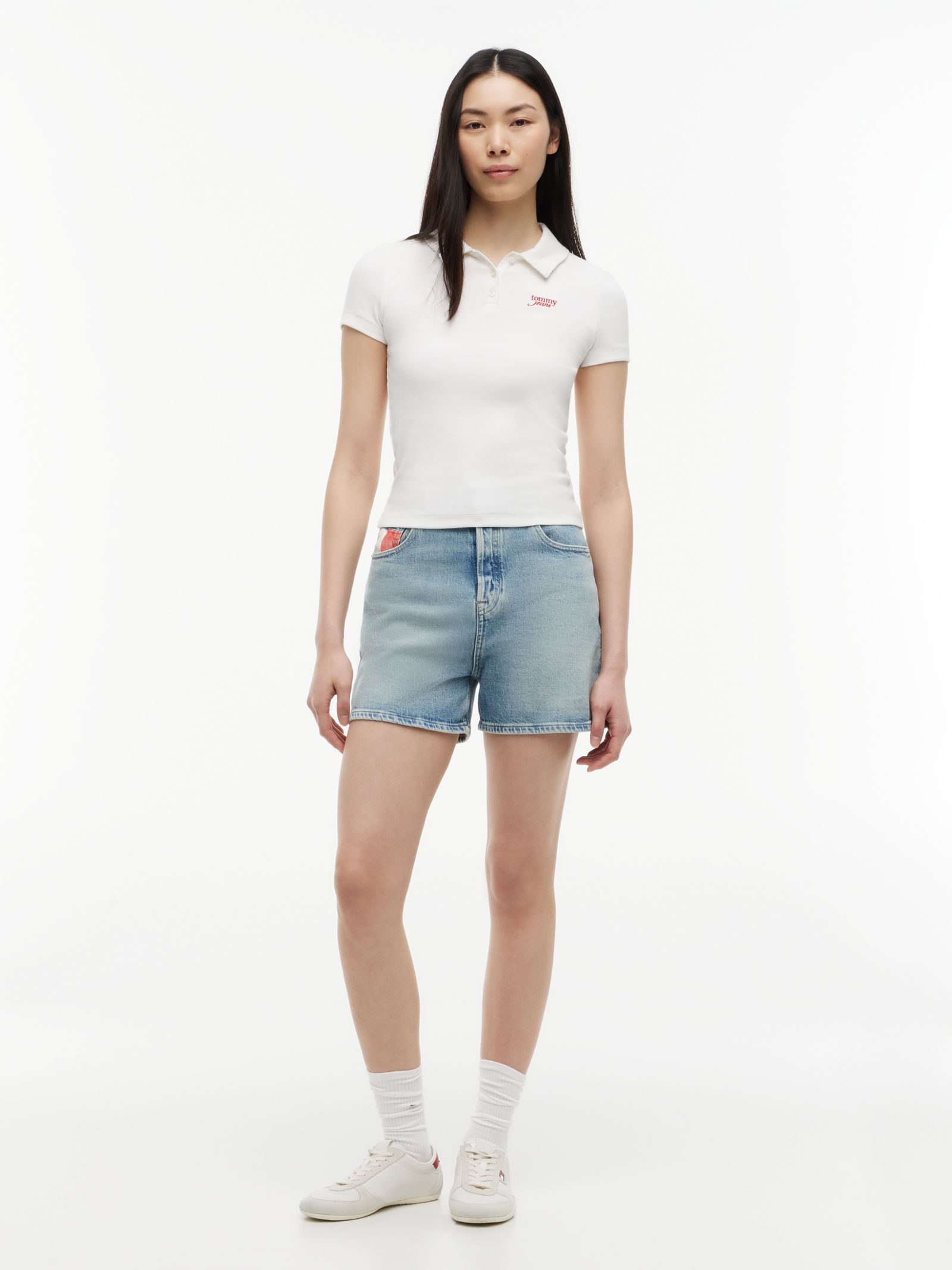 Tommy Jeans medium rise 90s denim mom short