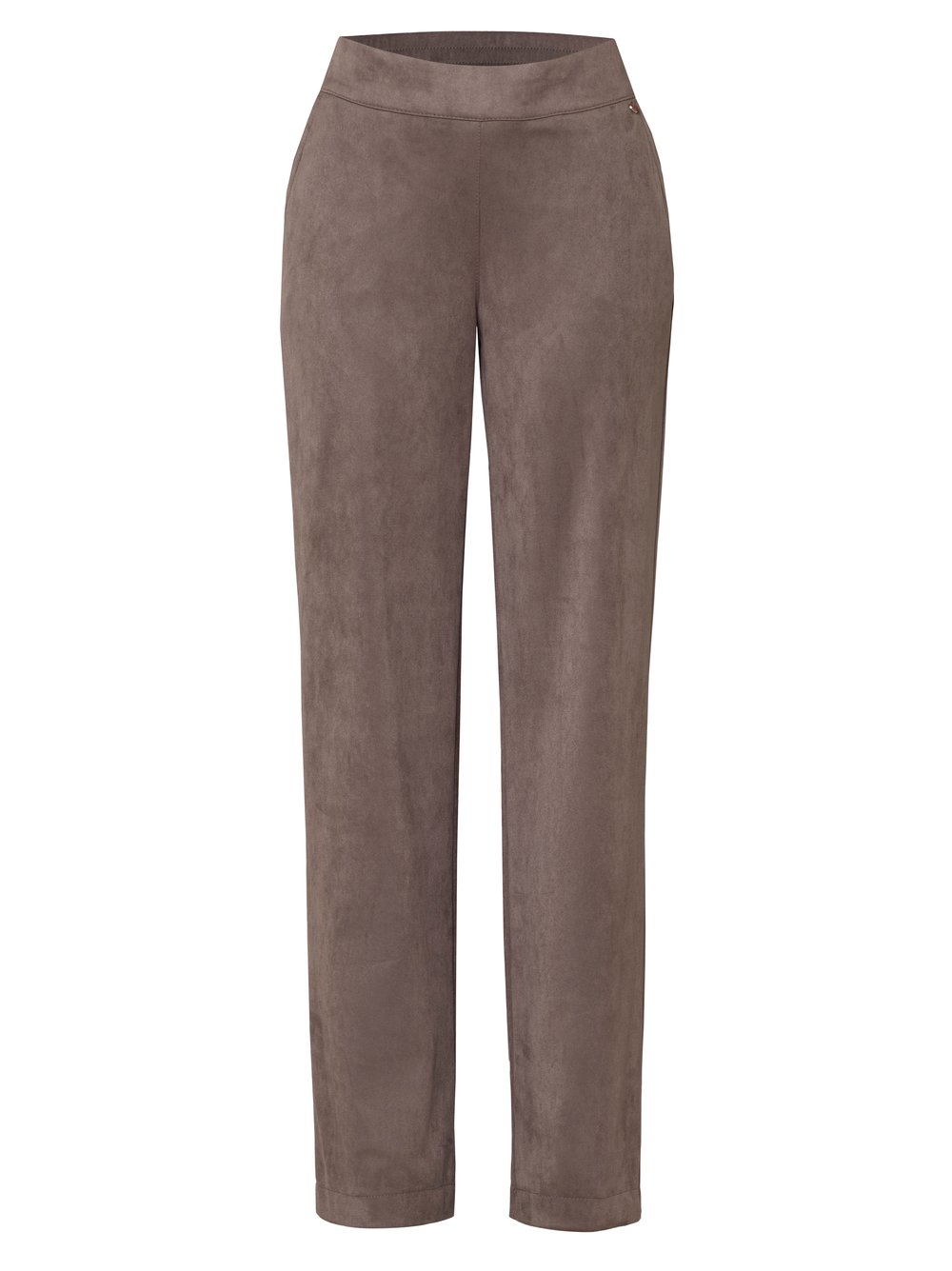 Toni Relaxed Broek Scarlet Wide leg Taupe dames