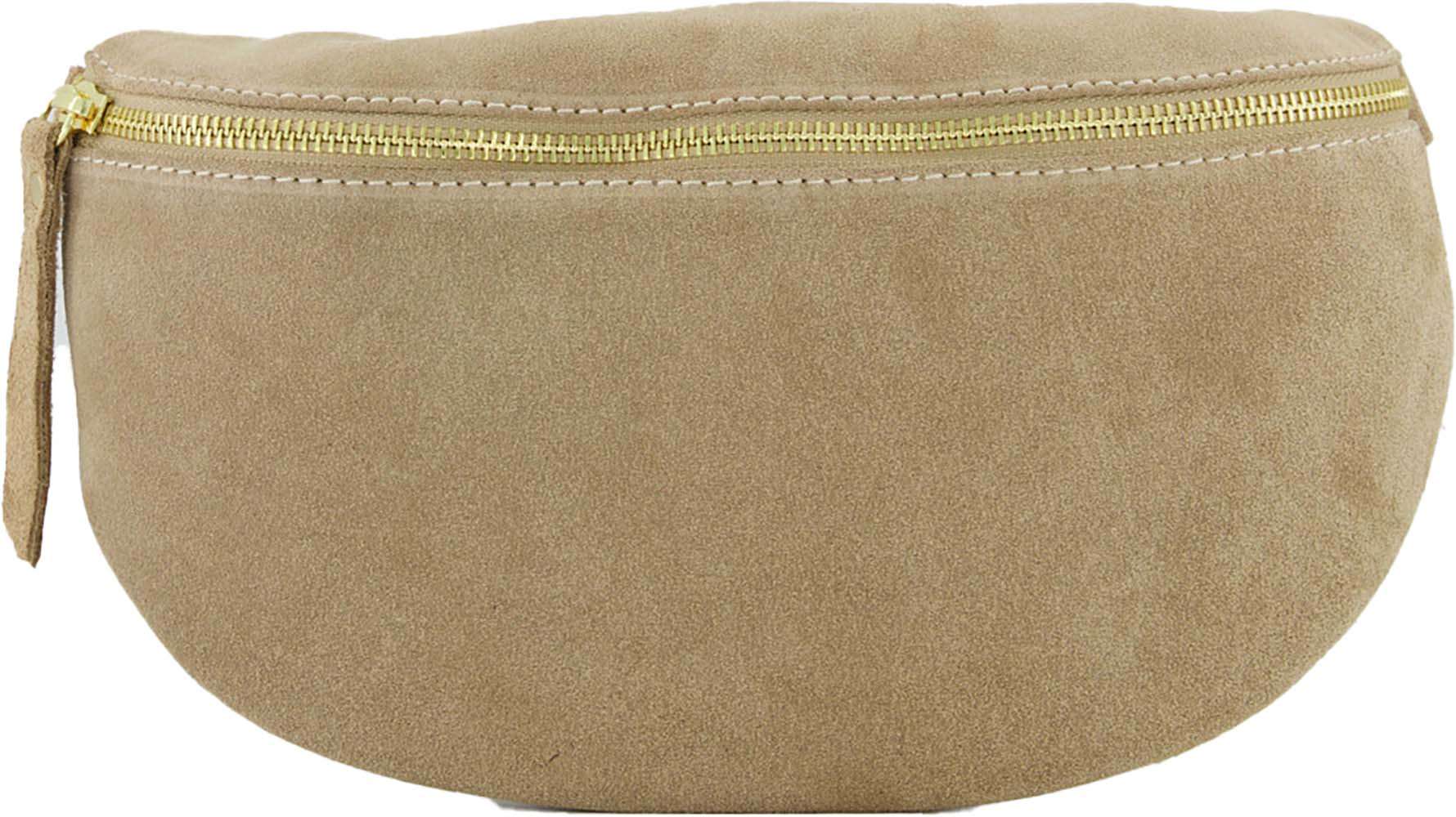 Bomont Suede Tas Beige dames