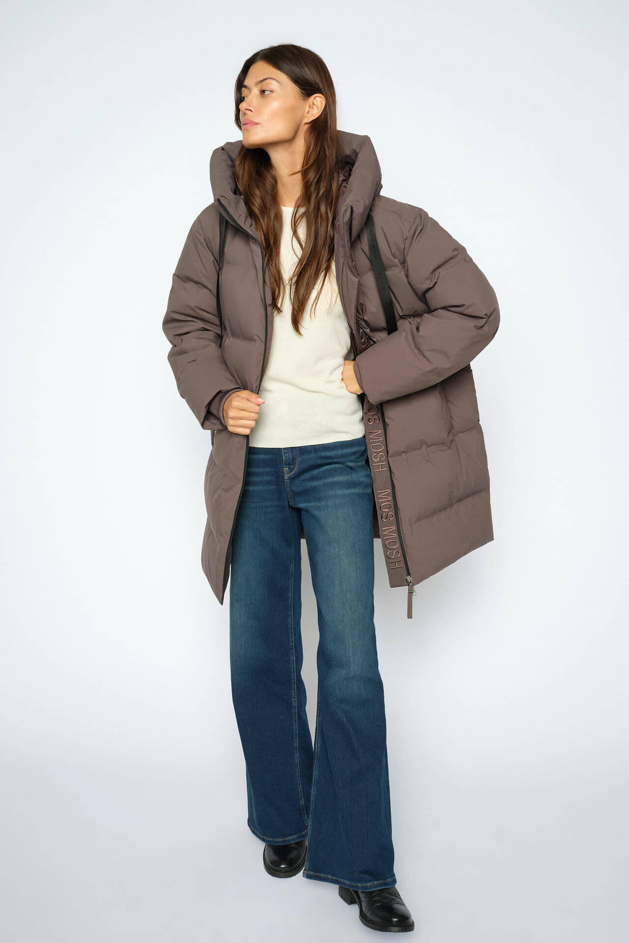 Mos Mosh Jacket Avon Hope Down Bruin dames