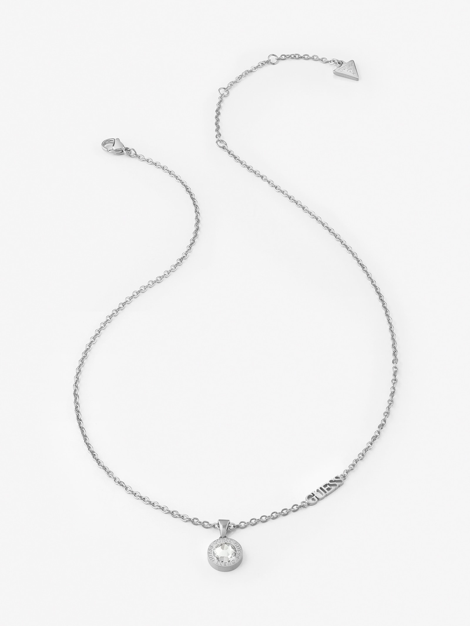 Guess Ketting Color My Day in zilver