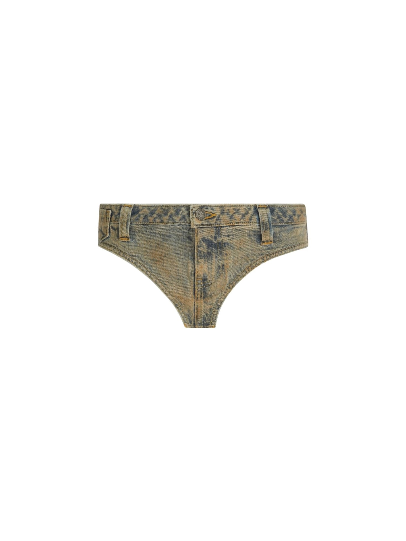 Guess Vintage Denim Zwembroek in blauw