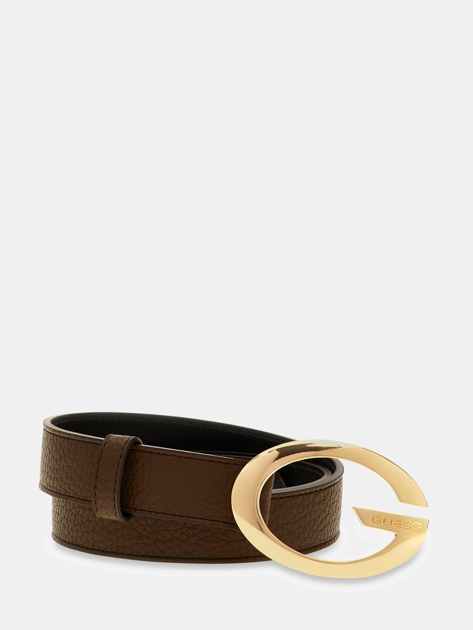 Guess Ceintuur Camden in bruin