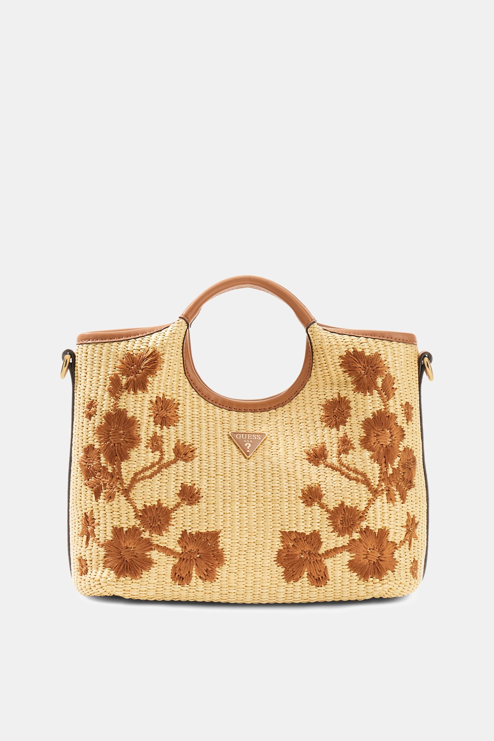 Guess Kirsten Schoudertas in beige