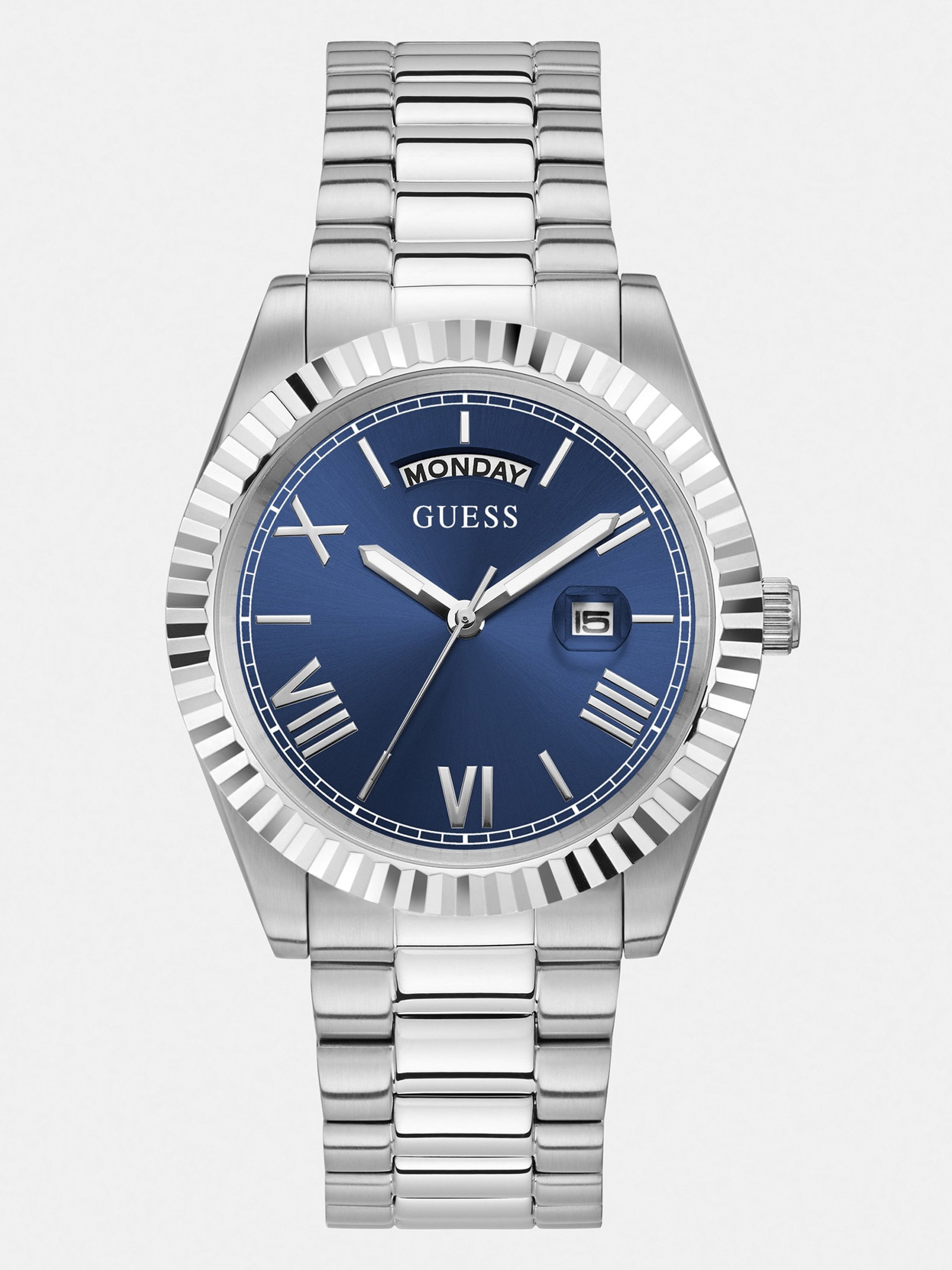 Guess Horloge Van Gerecycled Staal 42 Mm
