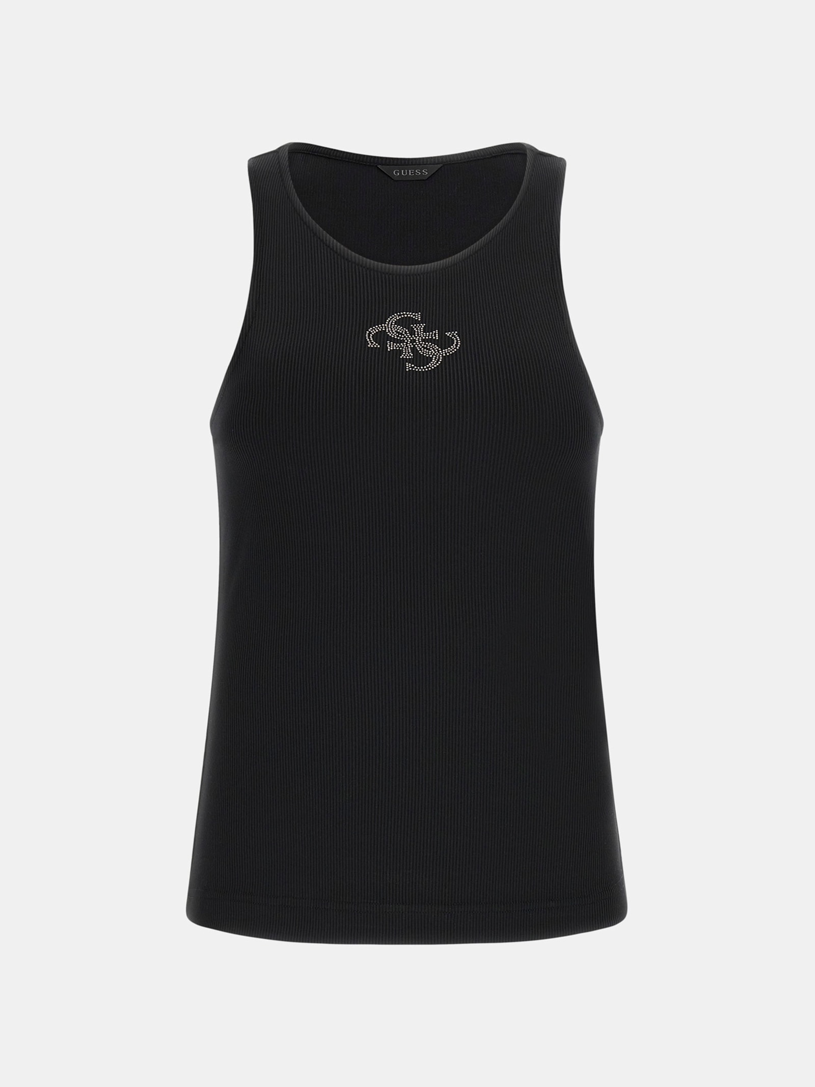 Guess Tanktop 4G-Logo in zwart