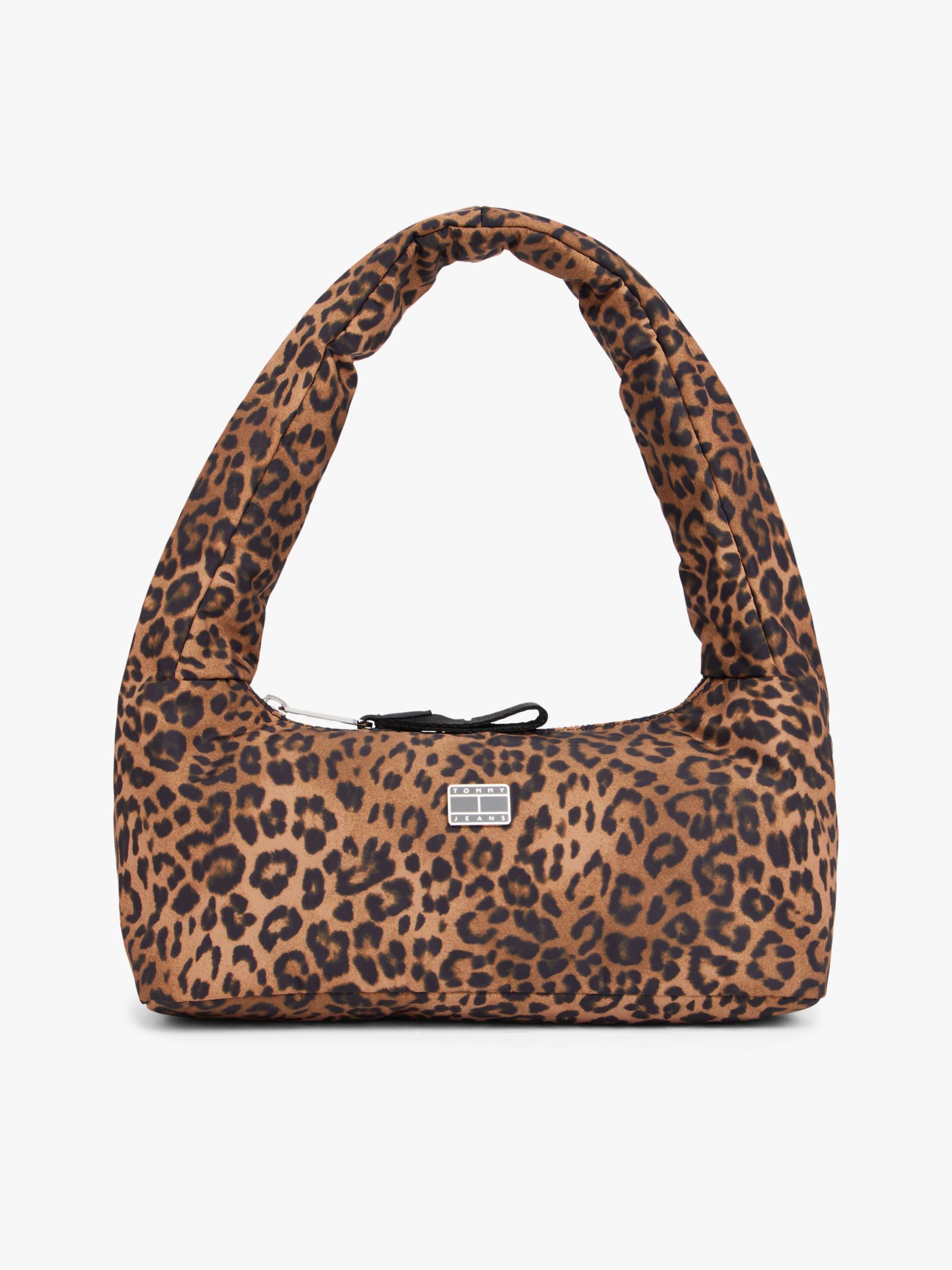 Tommy Jeans Schoudertas met luipaardprint en padding
