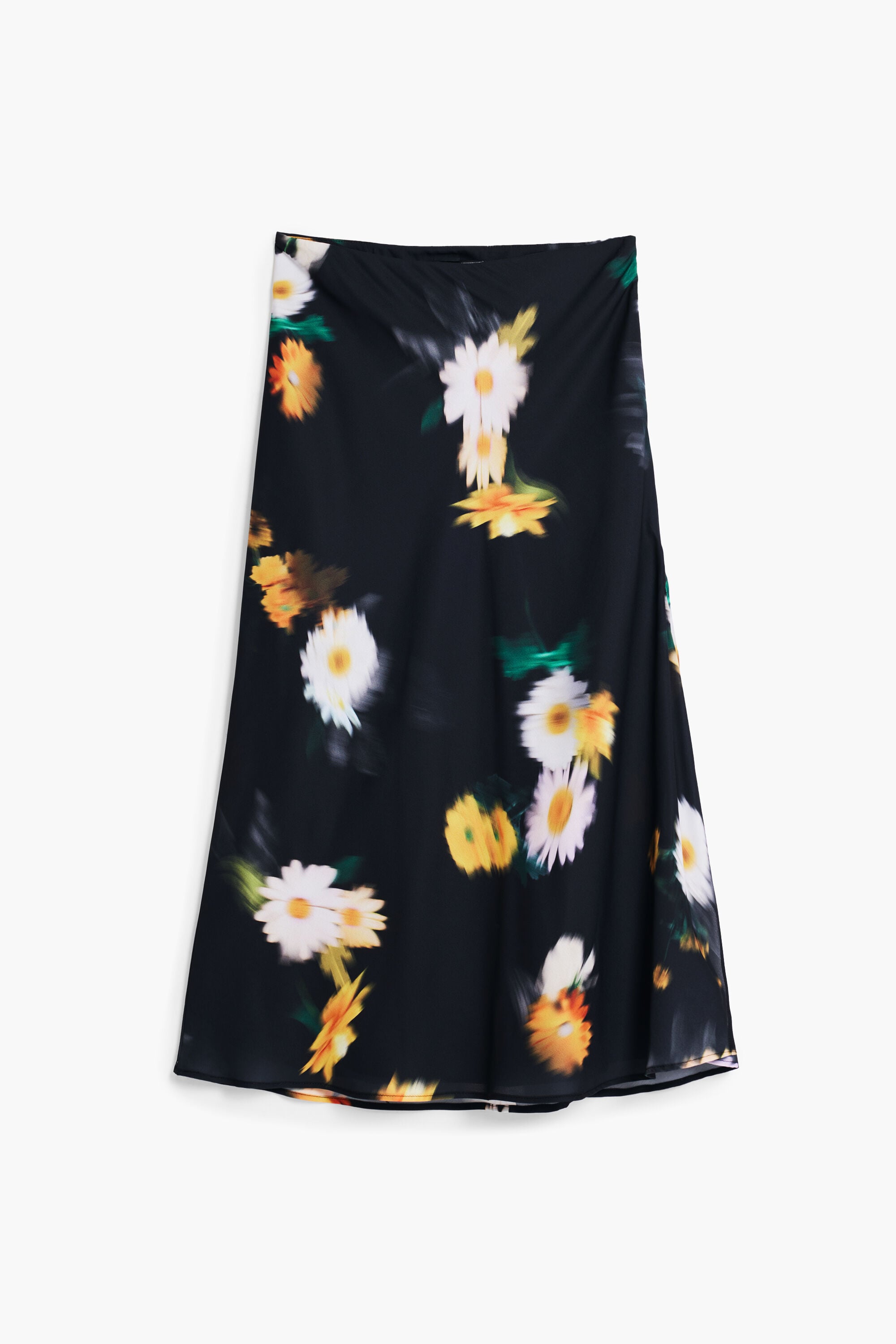 Desigual Midirok met vervaagde bloemen