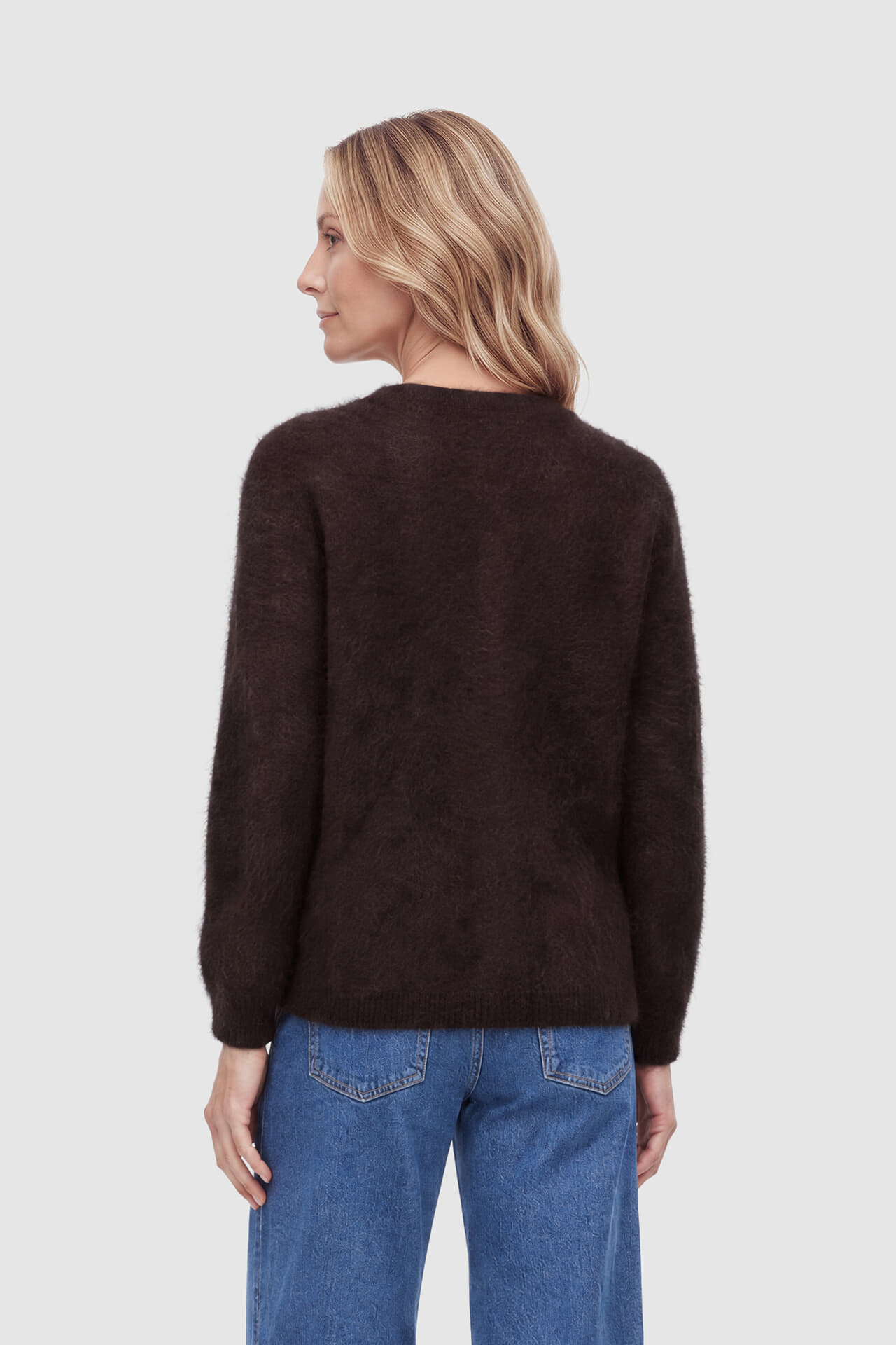 J’amu Vest Senna Bruin dames