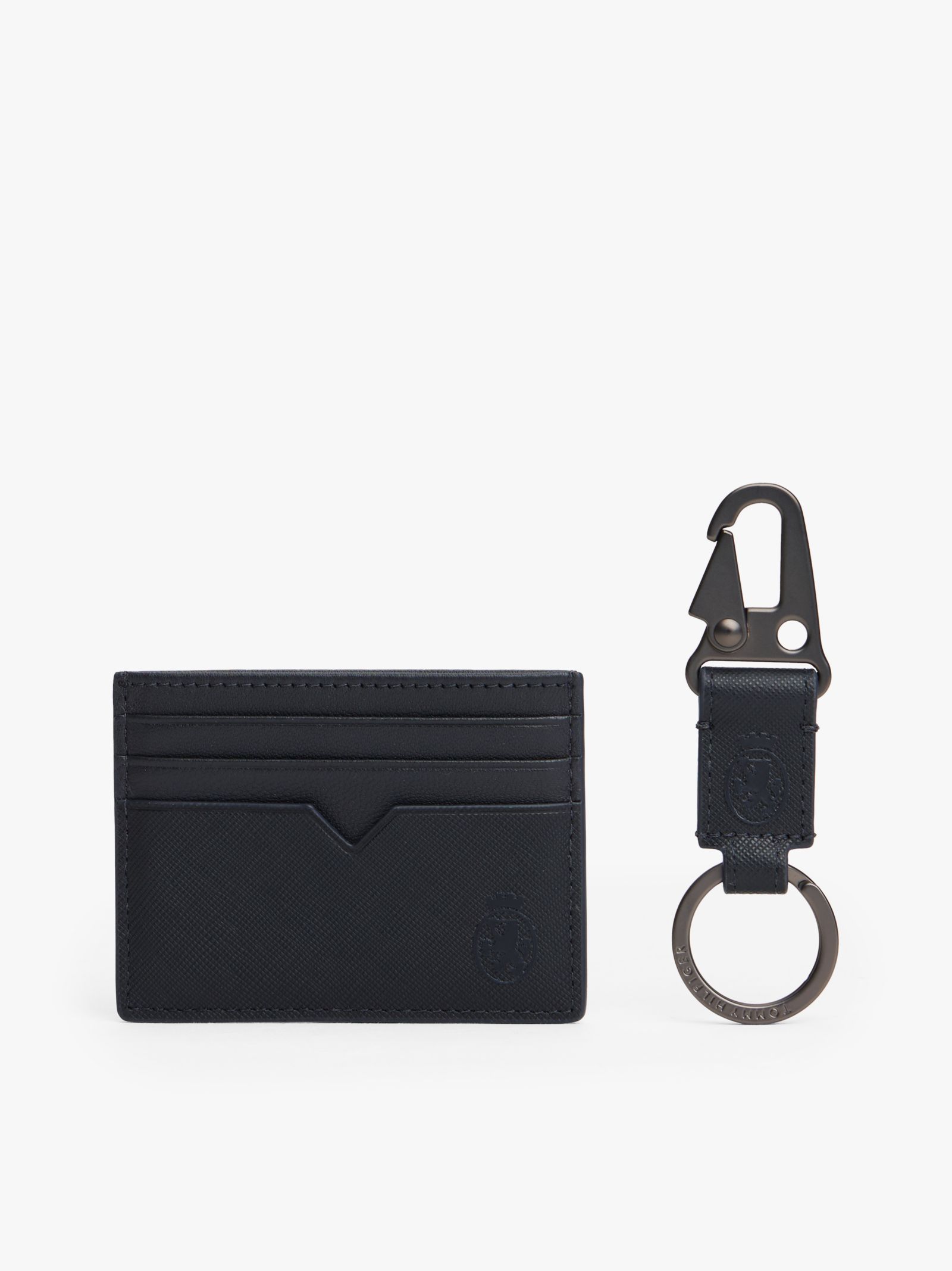 Tommy Hilfiger Leren creditcardhouder en sleutelhanger