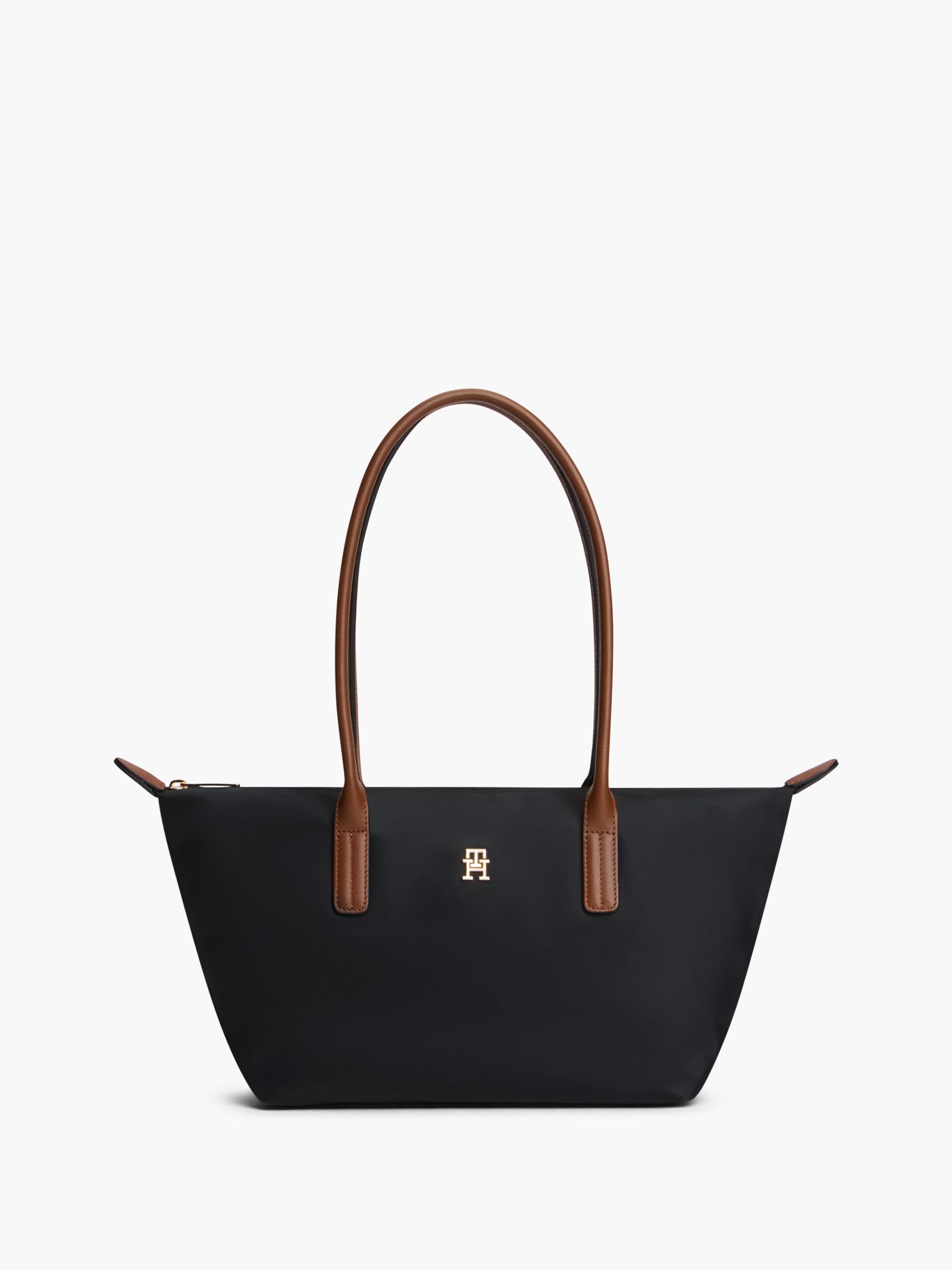 Tommy Hilfiger Popette langwerpige shopper in zwart