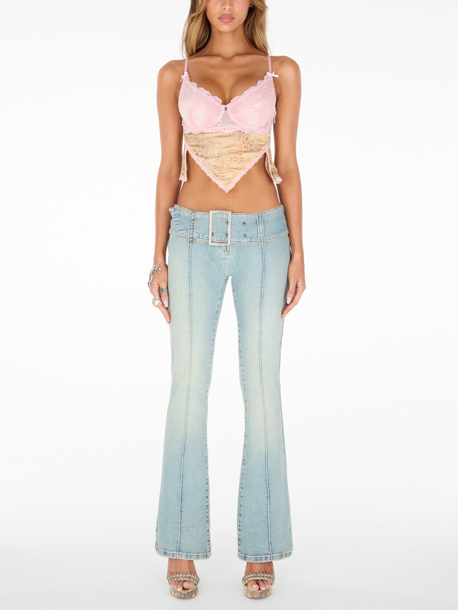 Guess Flared Jeans Bootcut in blauw