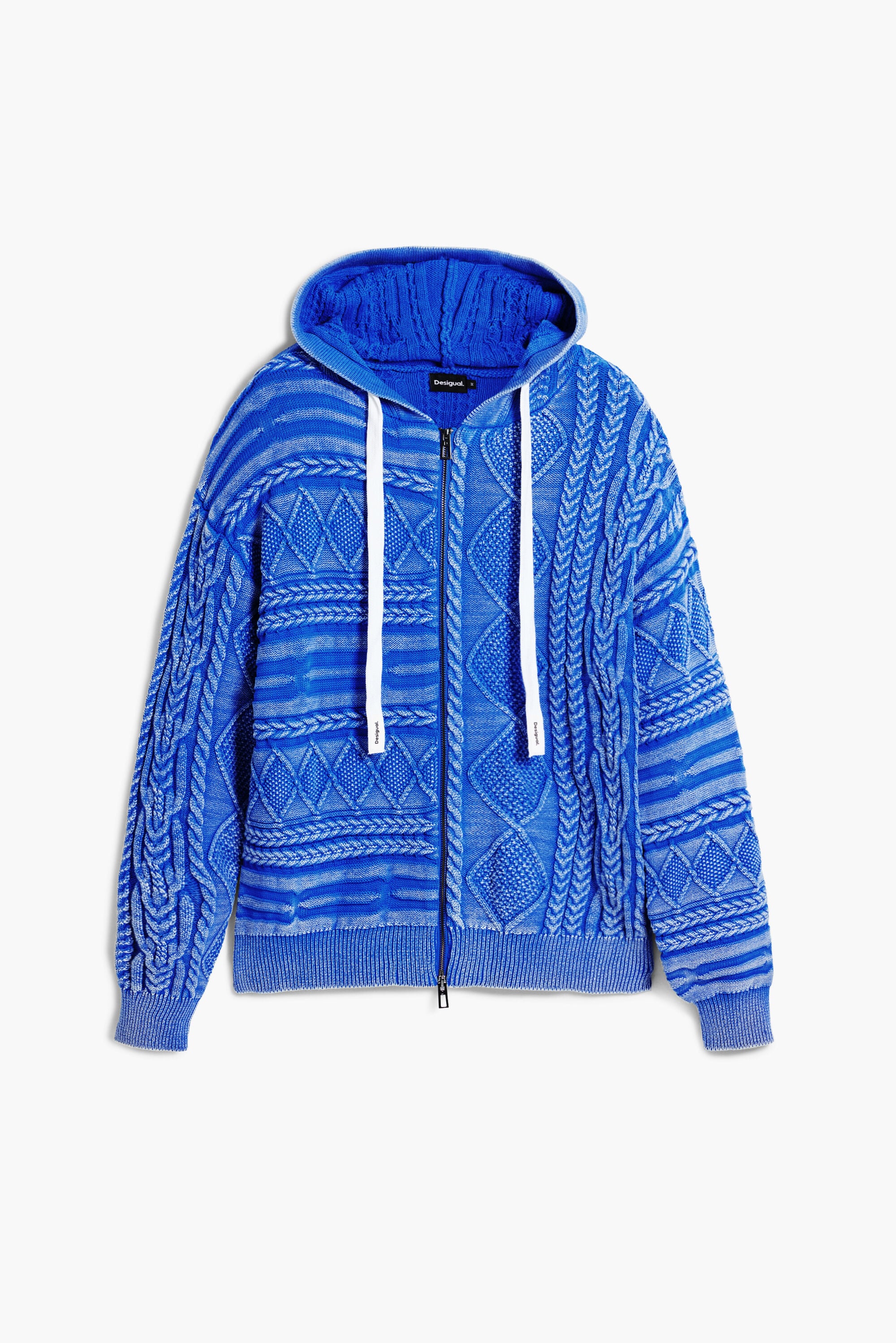 Desigual Gebreide trui met rits